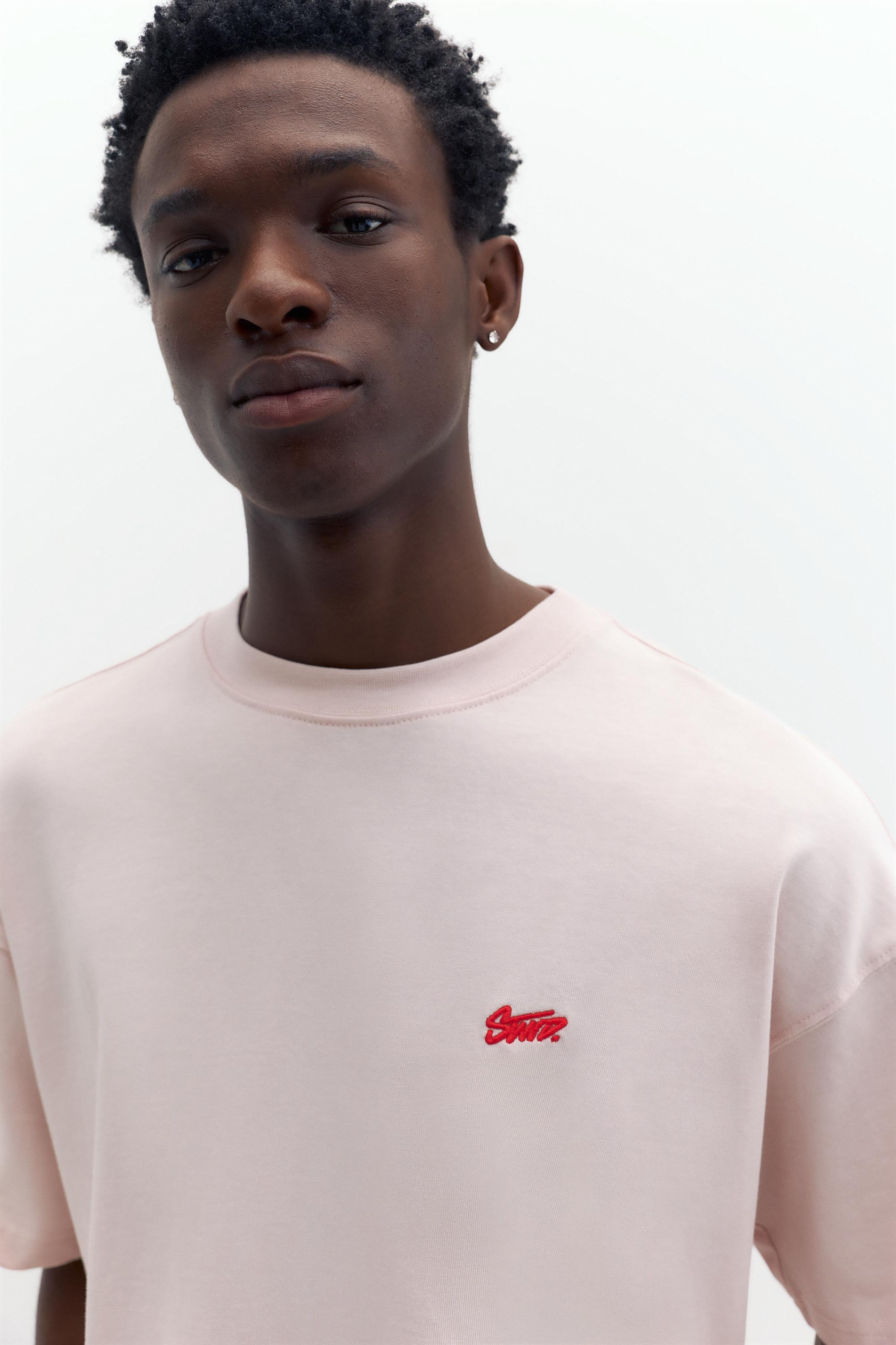 STWD logolu salaş t-shirt - Görsel 7