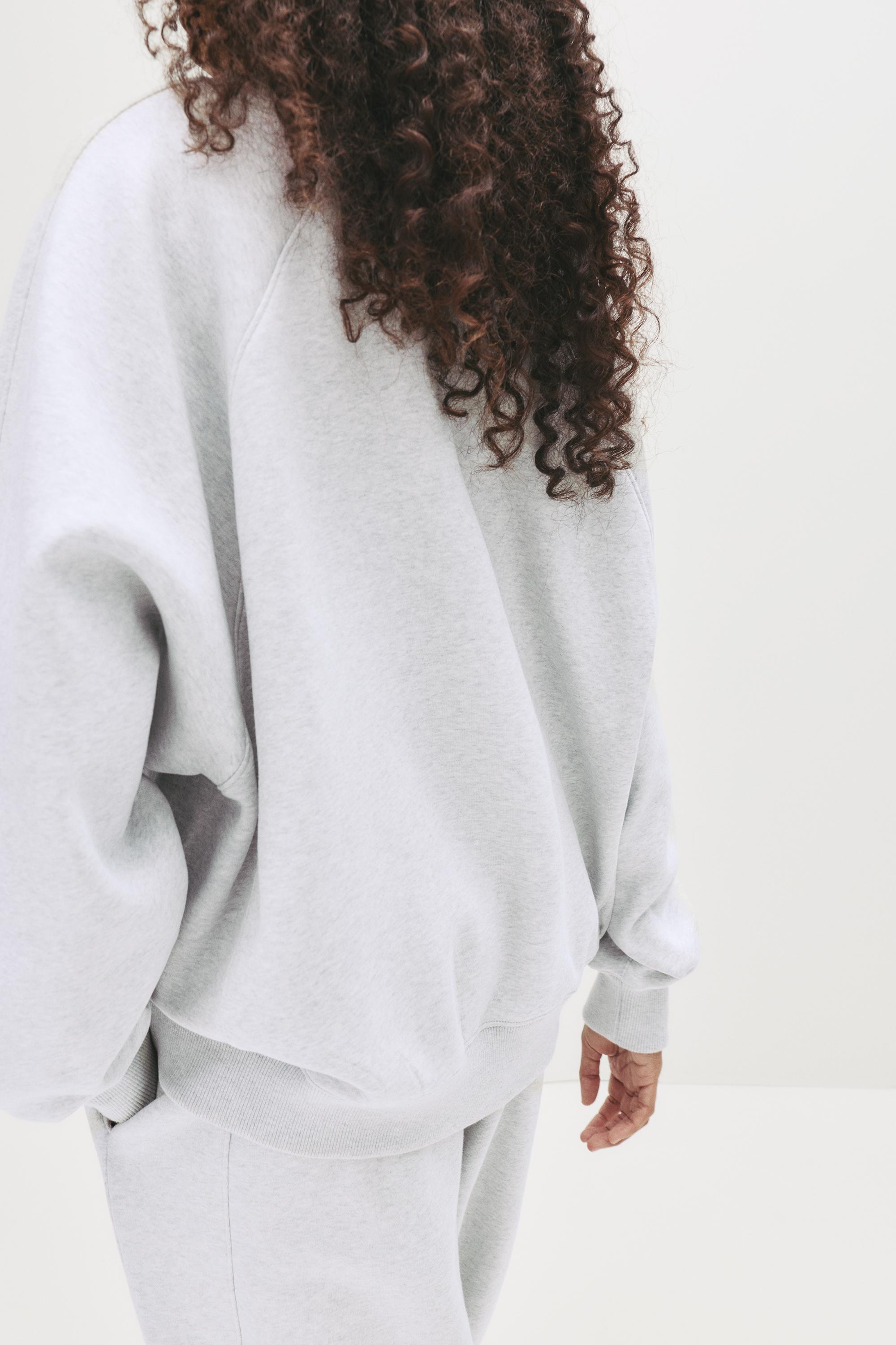 Oversize polar sweatshirt - Görsel 16