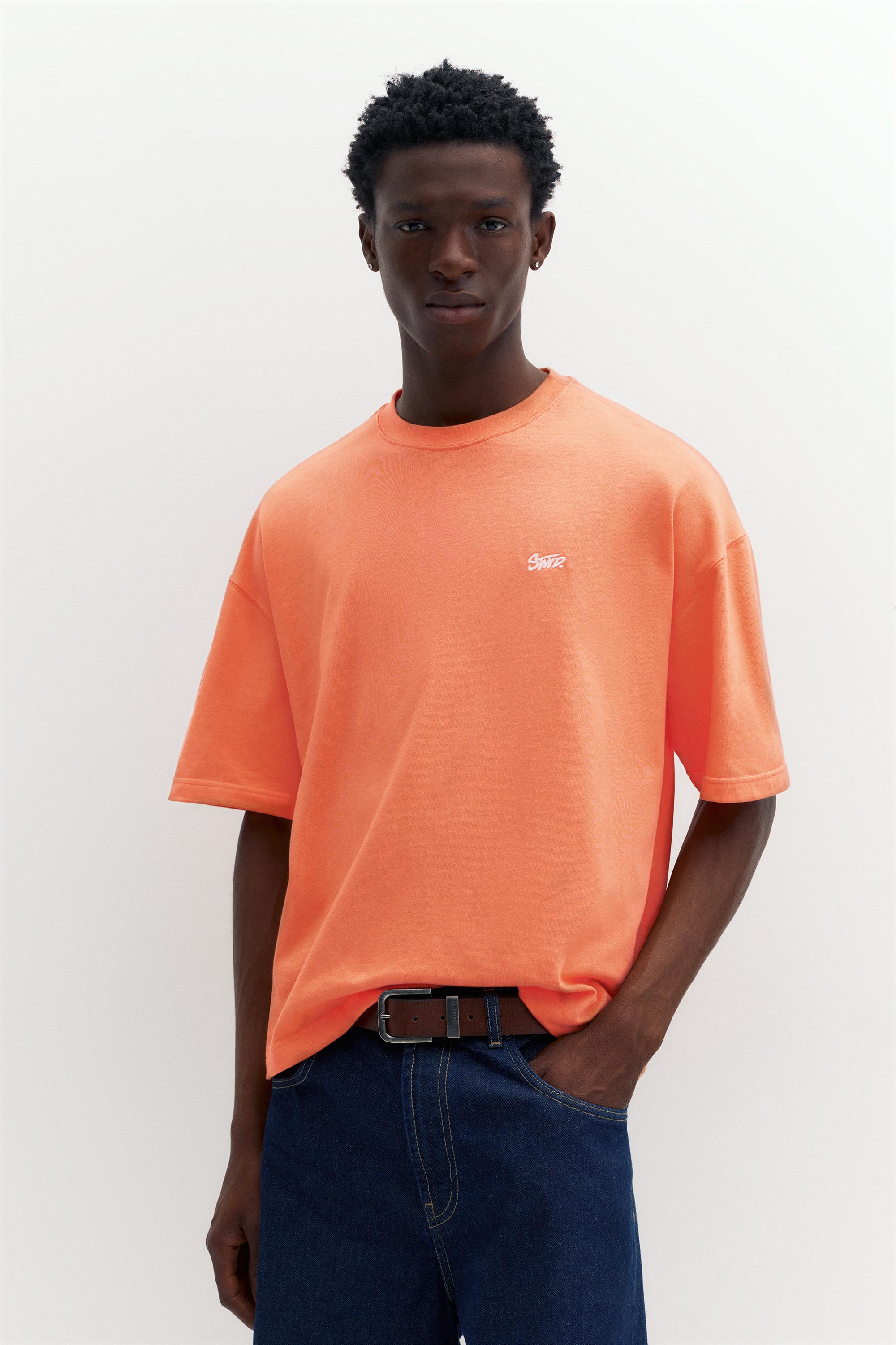 STWD logolu salaş t-shirt - Görsel 12