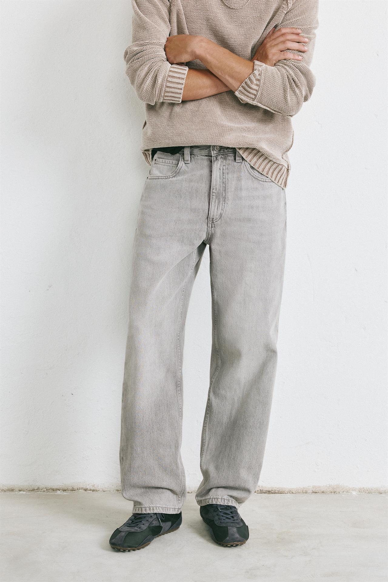 Baggy jeans — Dark grey