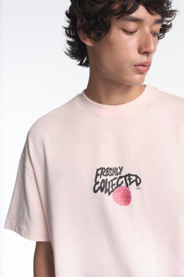 STWD graphic T-shirt — Pastel pink 3