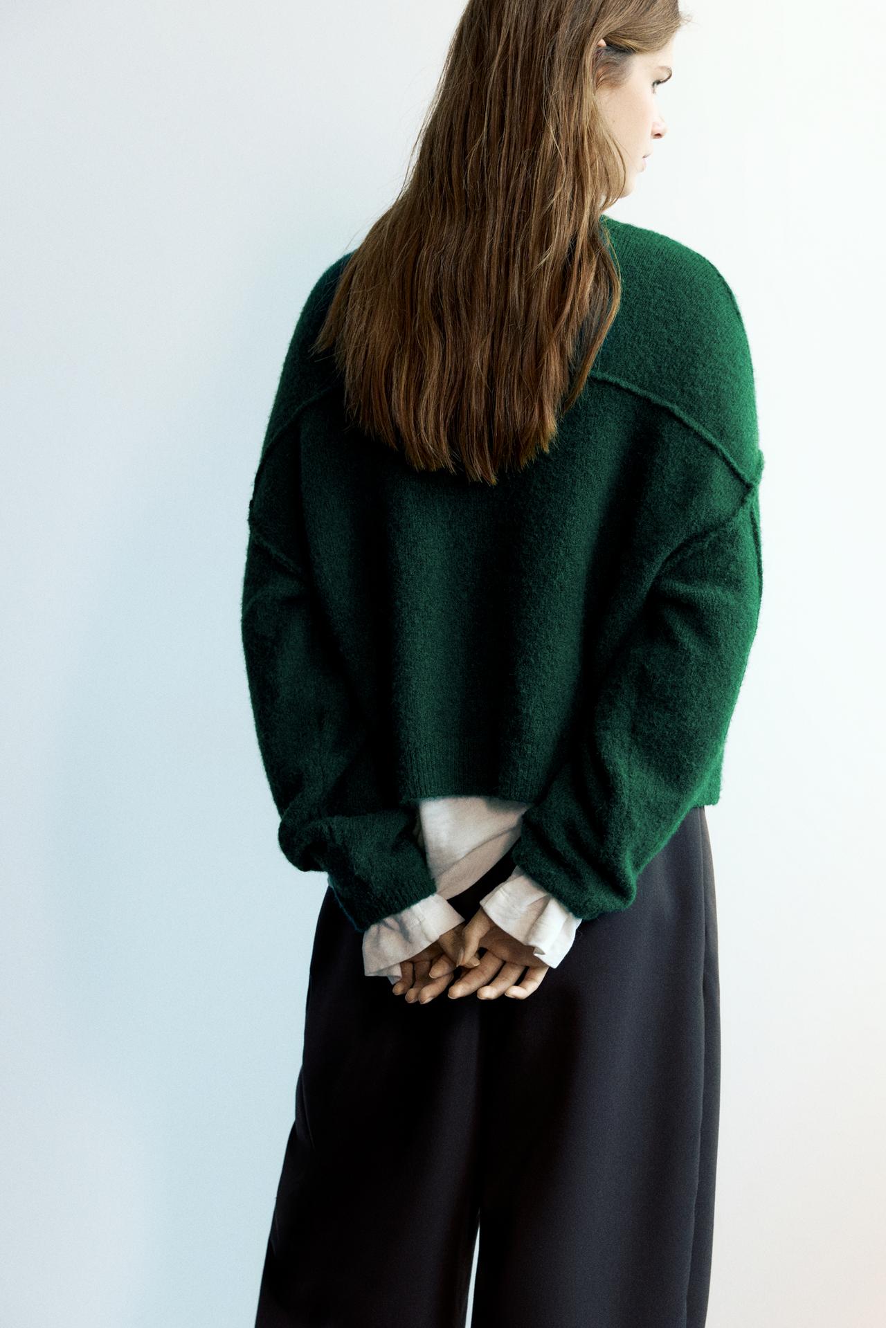 Soft touch cardigan — Bottle