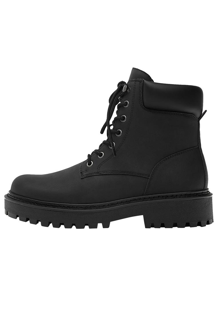 STWD lace-up boots — Black