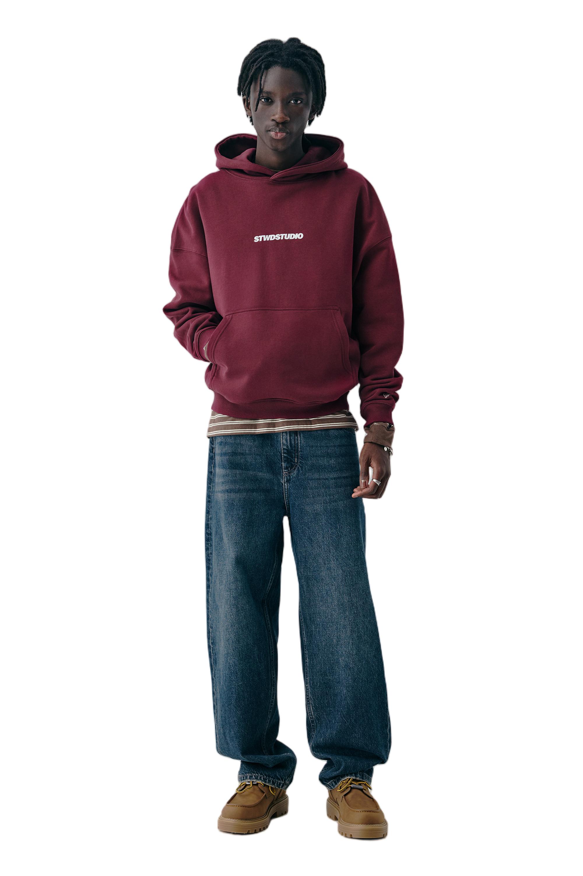 STWD Studio kapüşonlu sweatshirt - Görsel 15