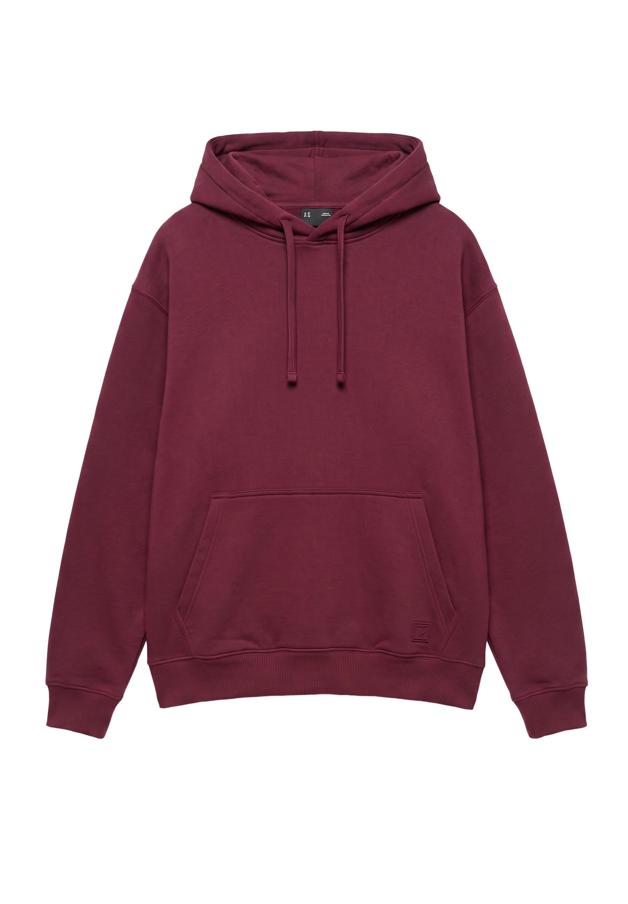Basic hoodie — Burgundy
