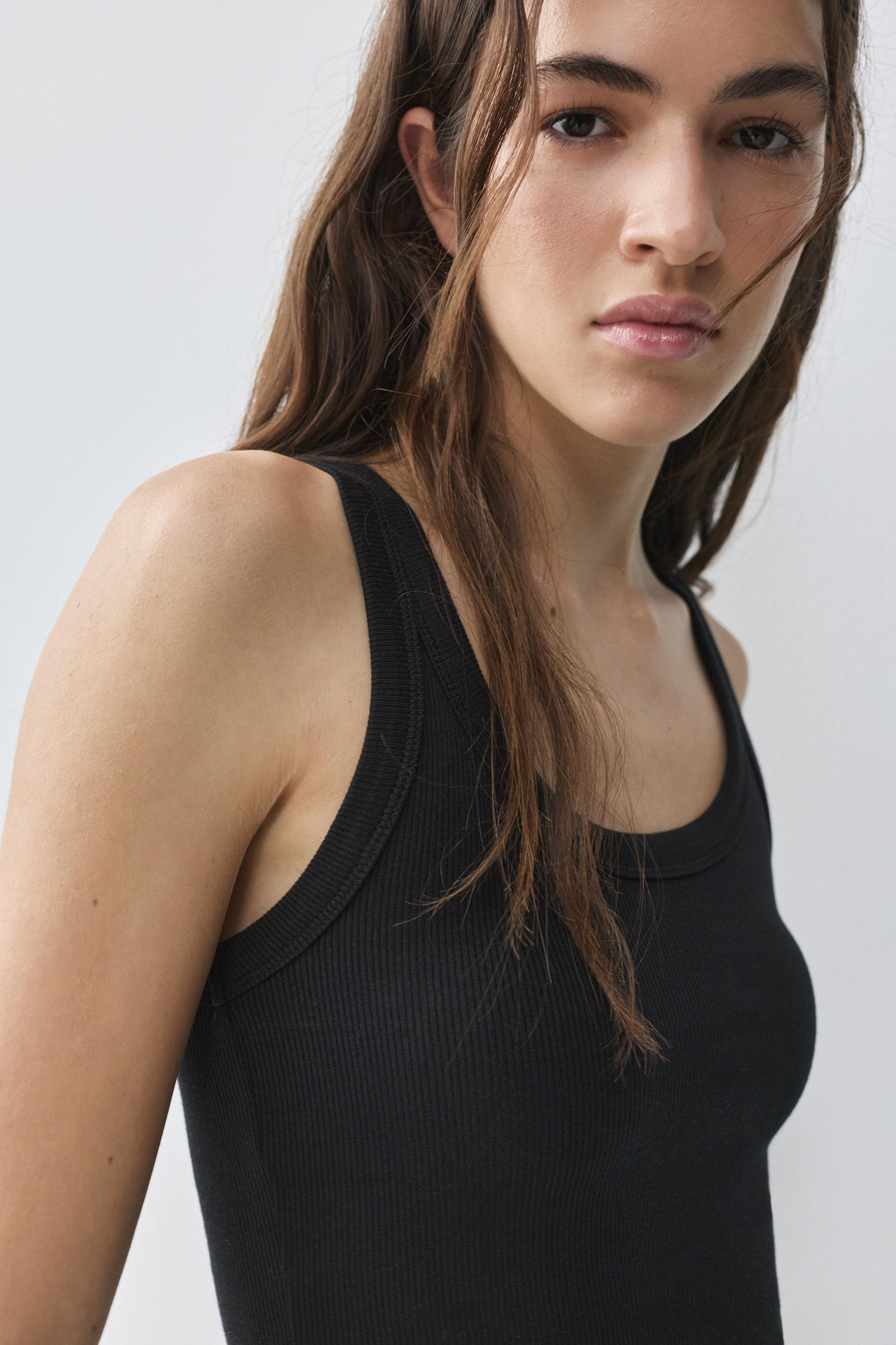 Basic tank top — Black