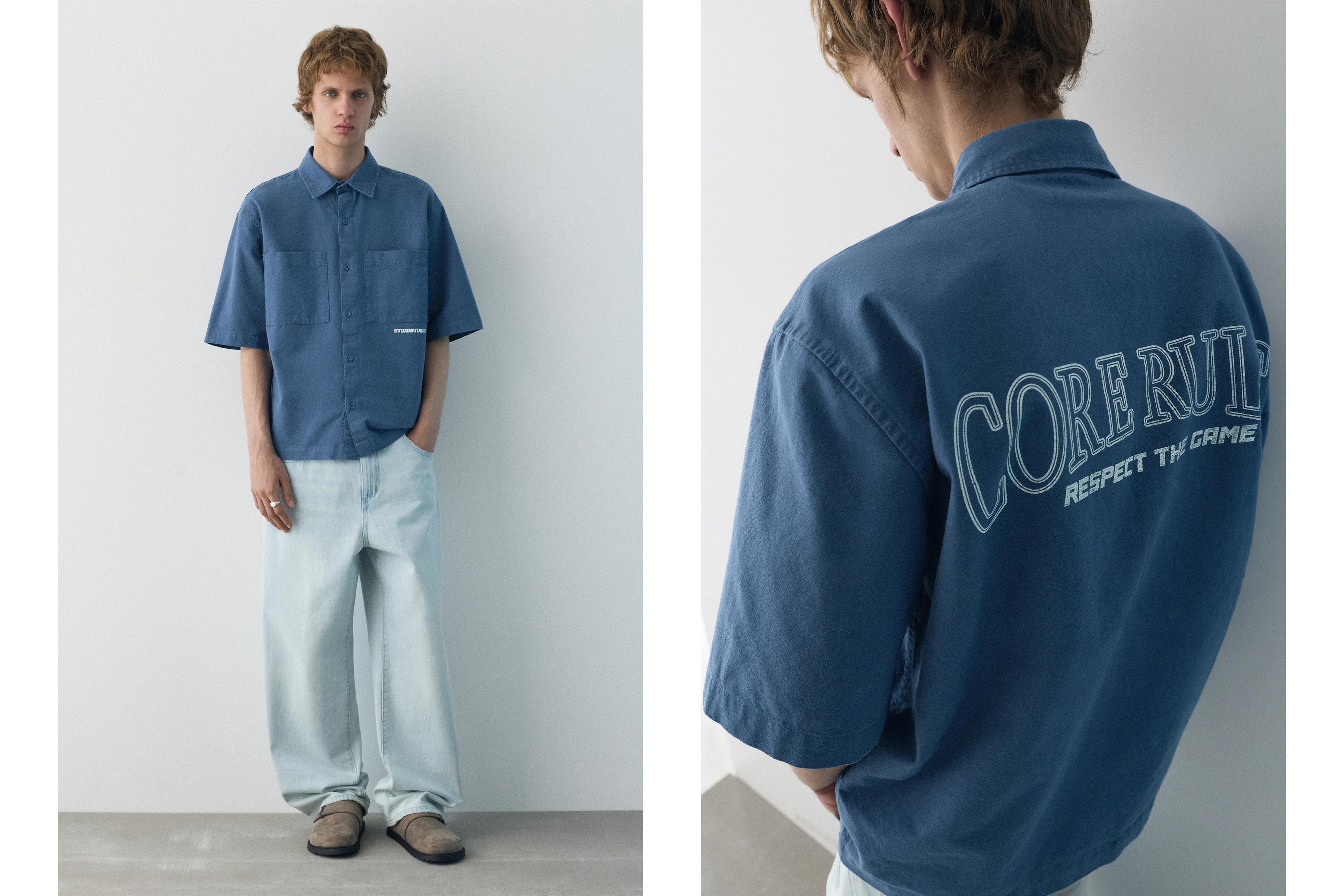 Kısa kollu STWD Studio gömlek - Görsel 19