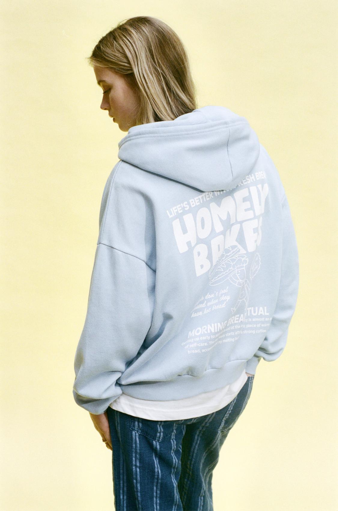 Sudadera Chica Pull And Bear Sudadera Básica PULL&BEAR