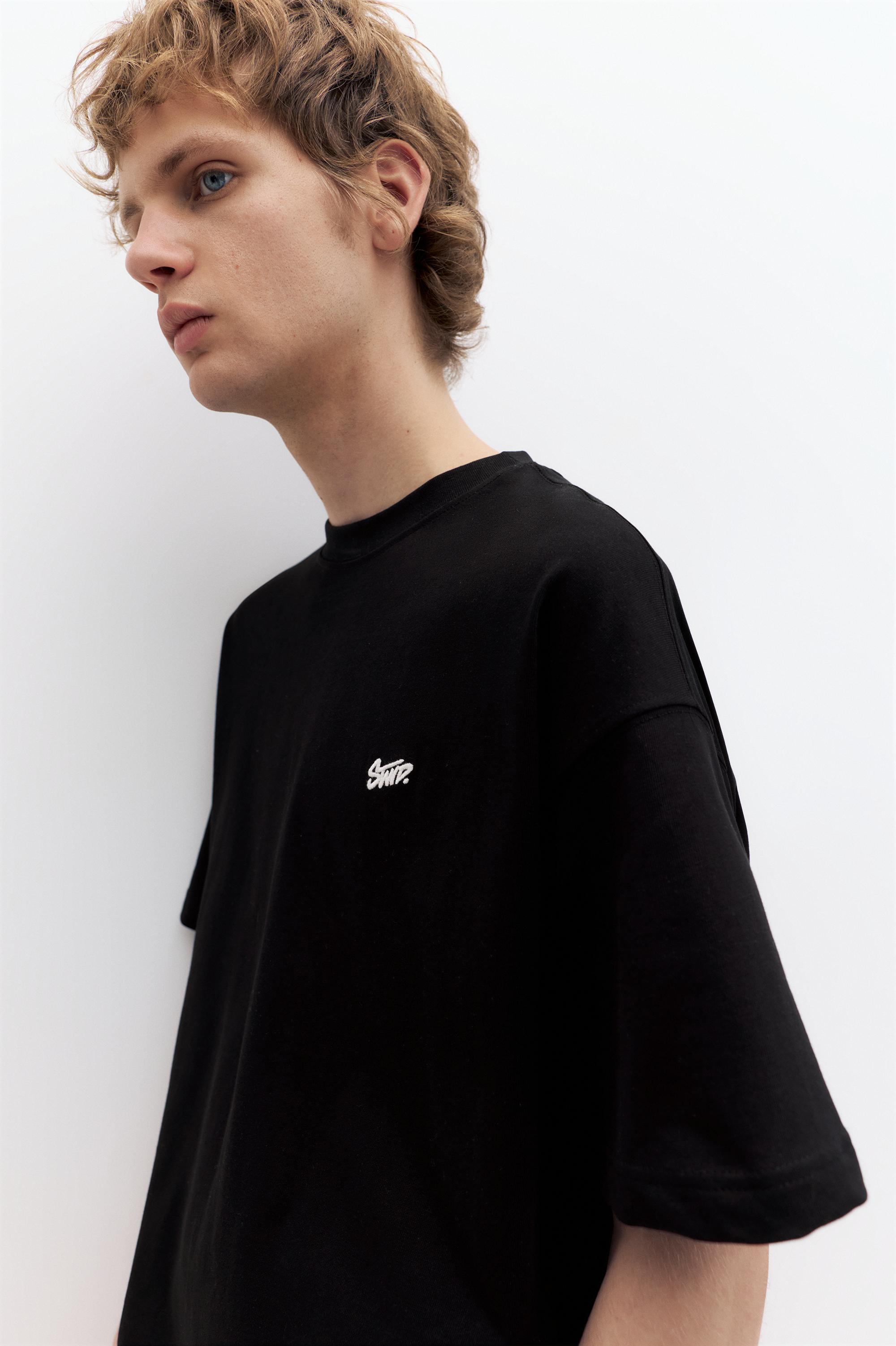 STWD logolu salaş t-shirt - Görsel 66