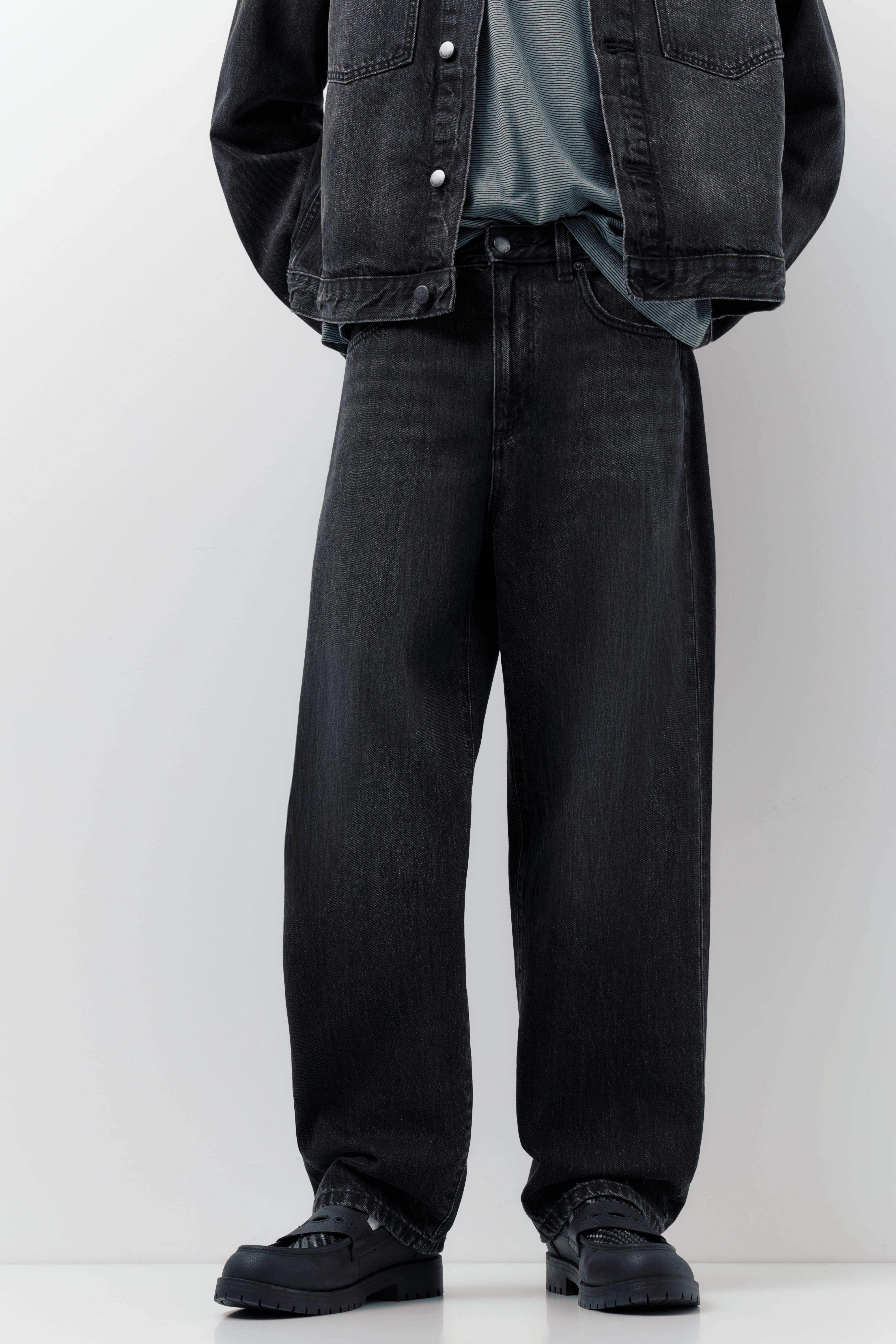 Baggy jeans — Faded black