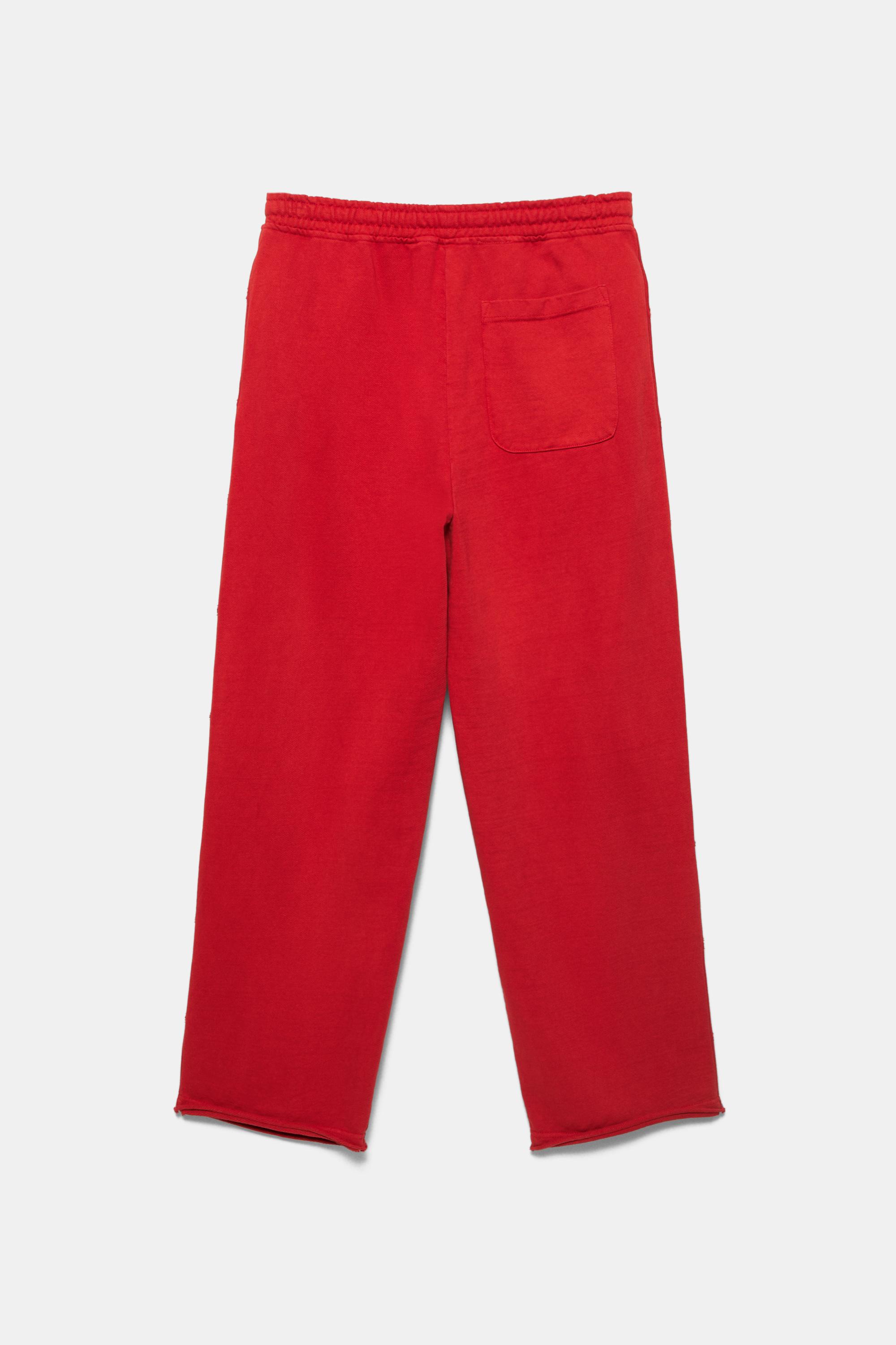 STWD varsity tracksuit trousers — Red