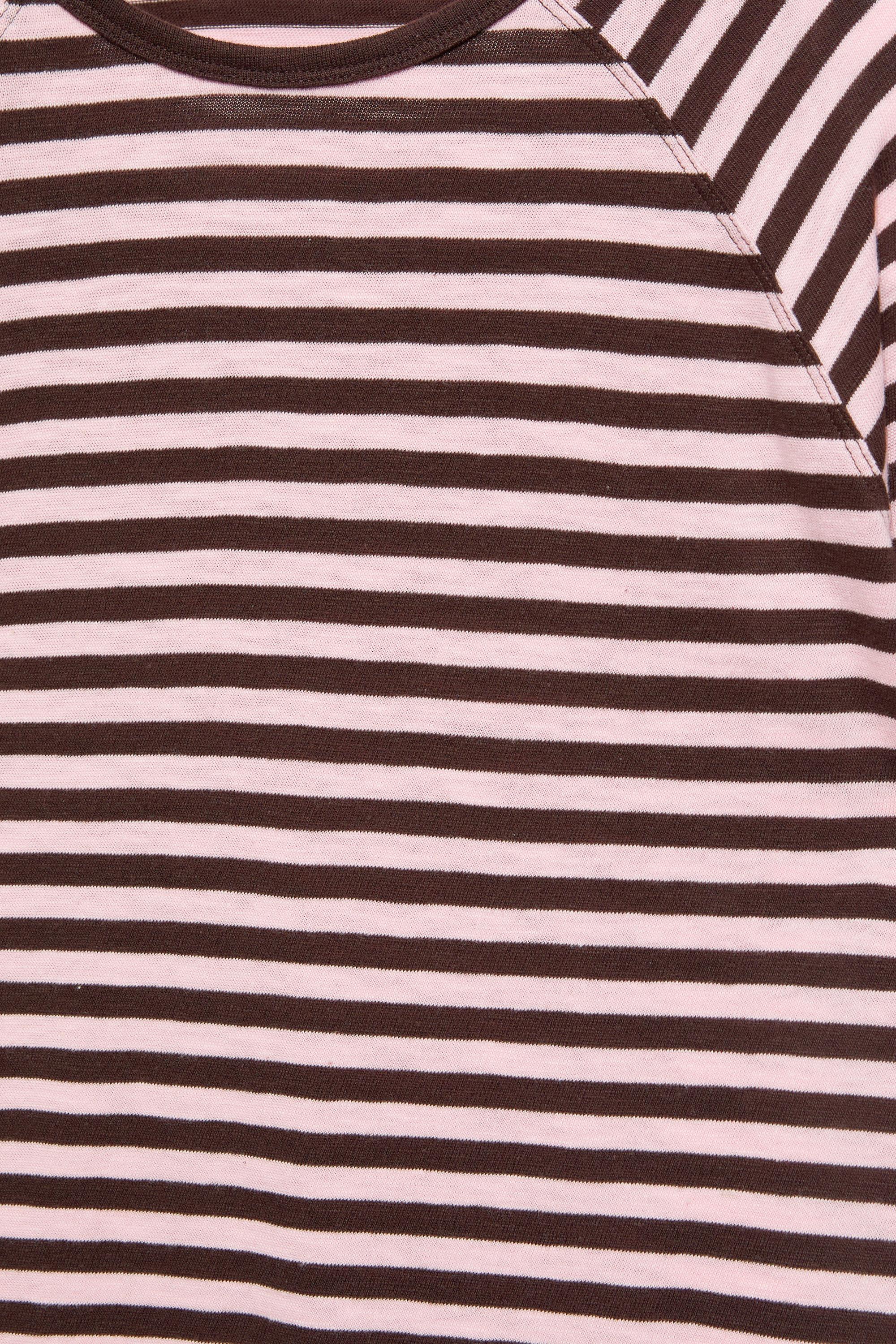 Long sleeve raglan T-shirt — Striped