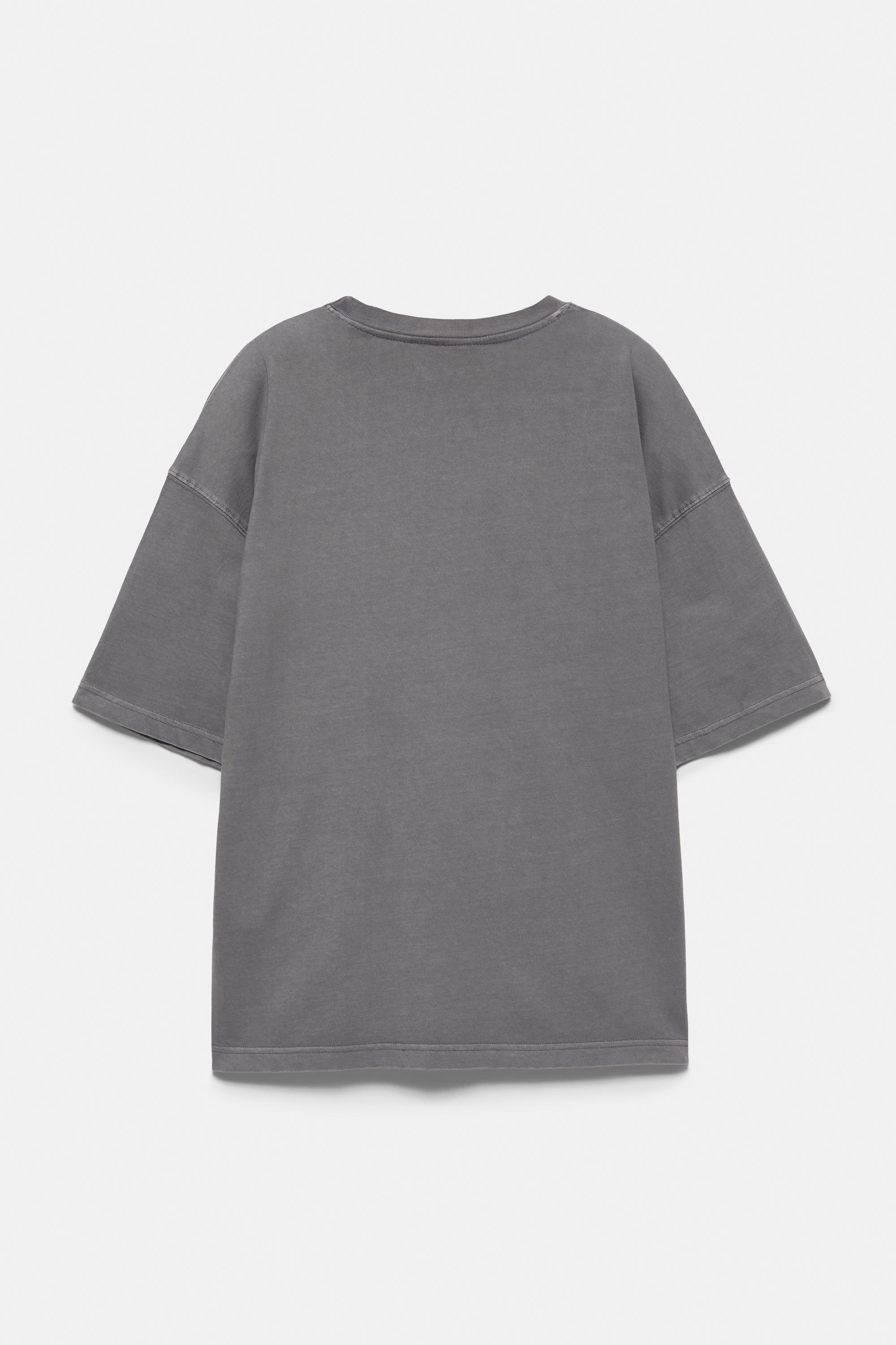 STWD Unwritten Living T-shirt — Medium grey