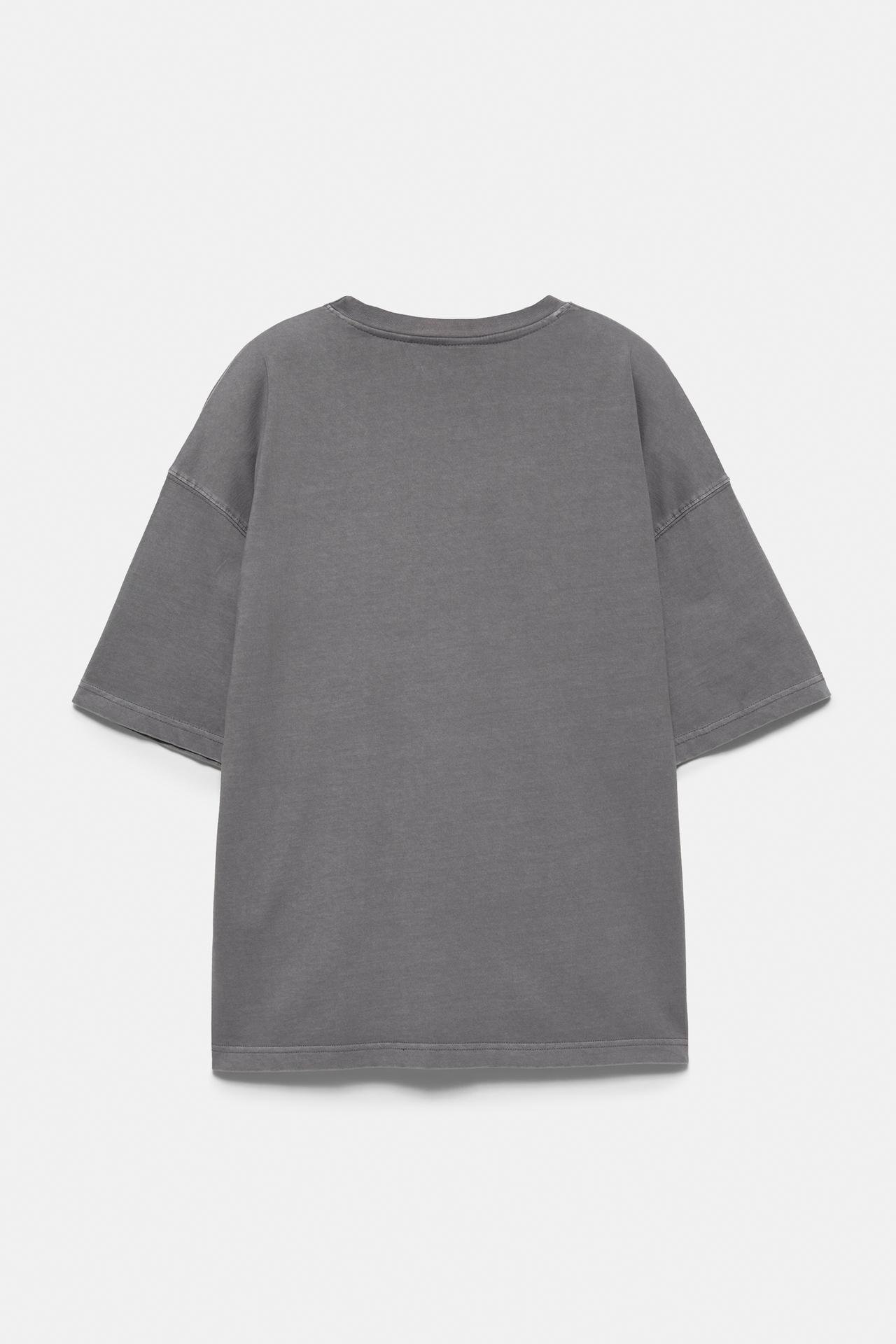 STWD Unwritten Living T-shirt — Medium grey