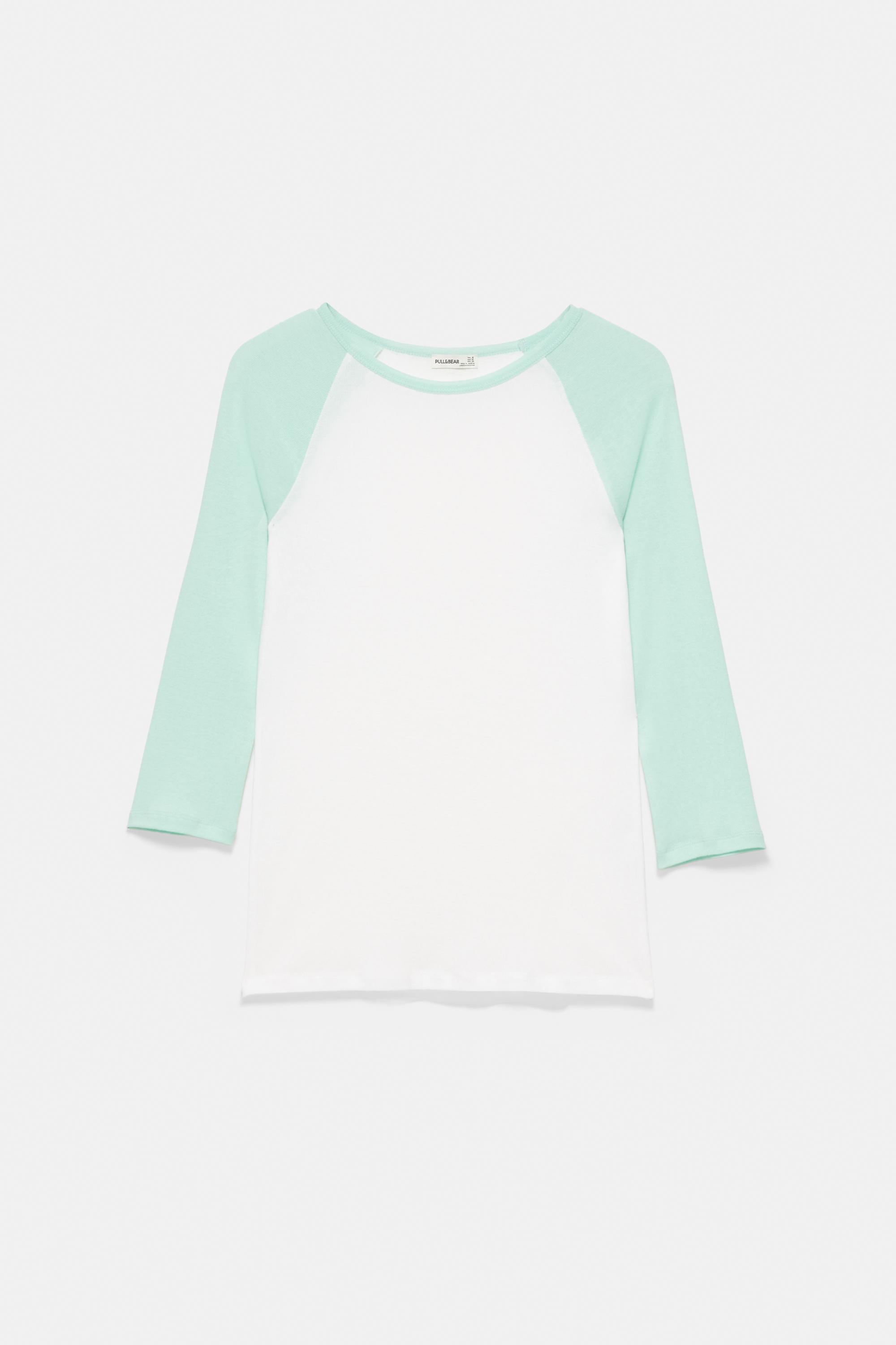 Raglan sleeve T-shirt — Ice