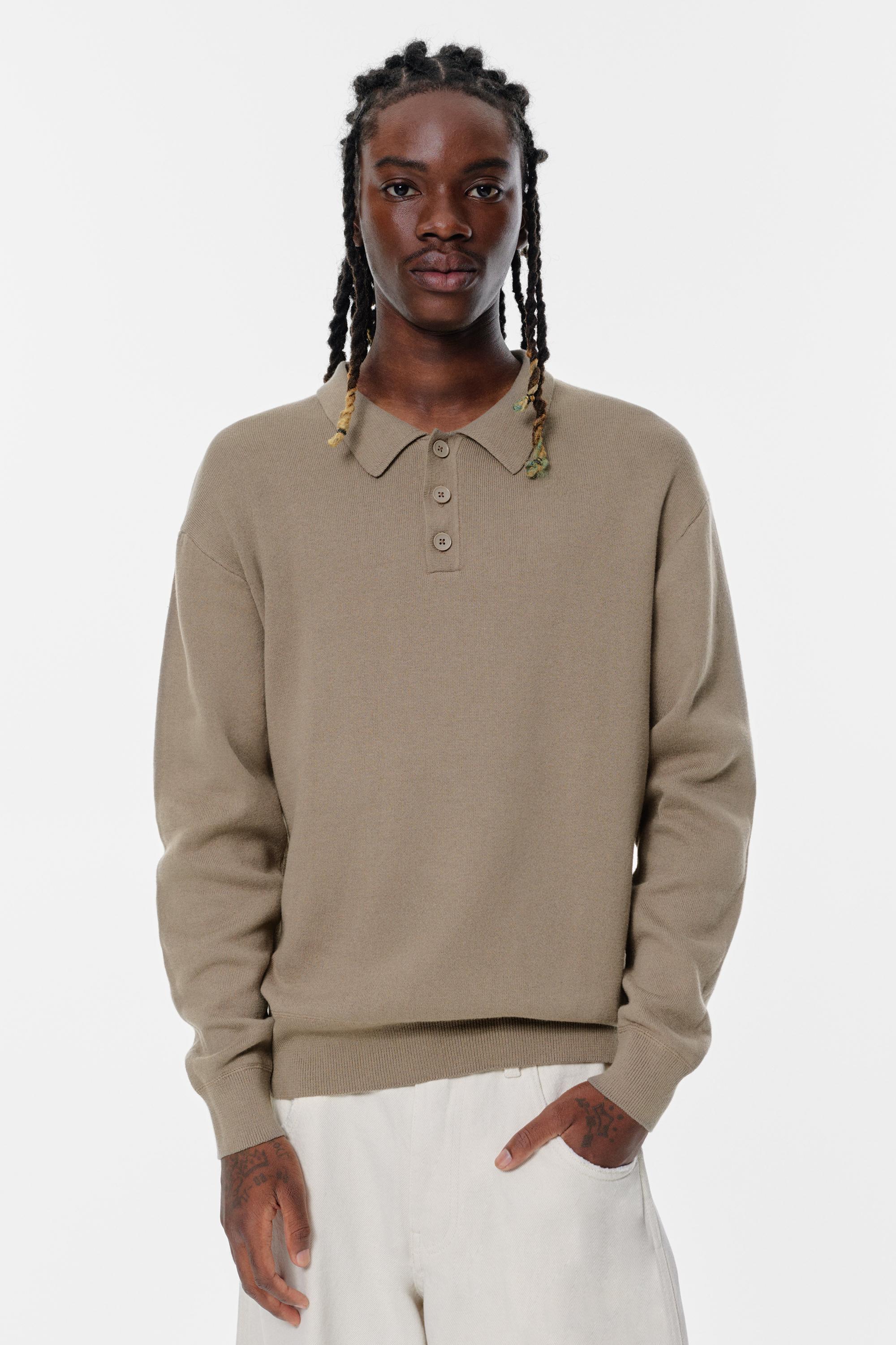 Poloshirt Mit Langen Ärmeln