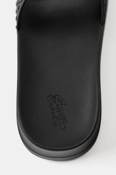 STWD rubberised sandals — Black 5