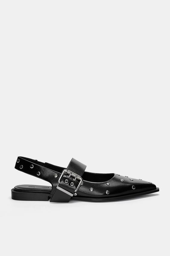 Mokassins und flache Schuhe für Damen | PULL&BEAR