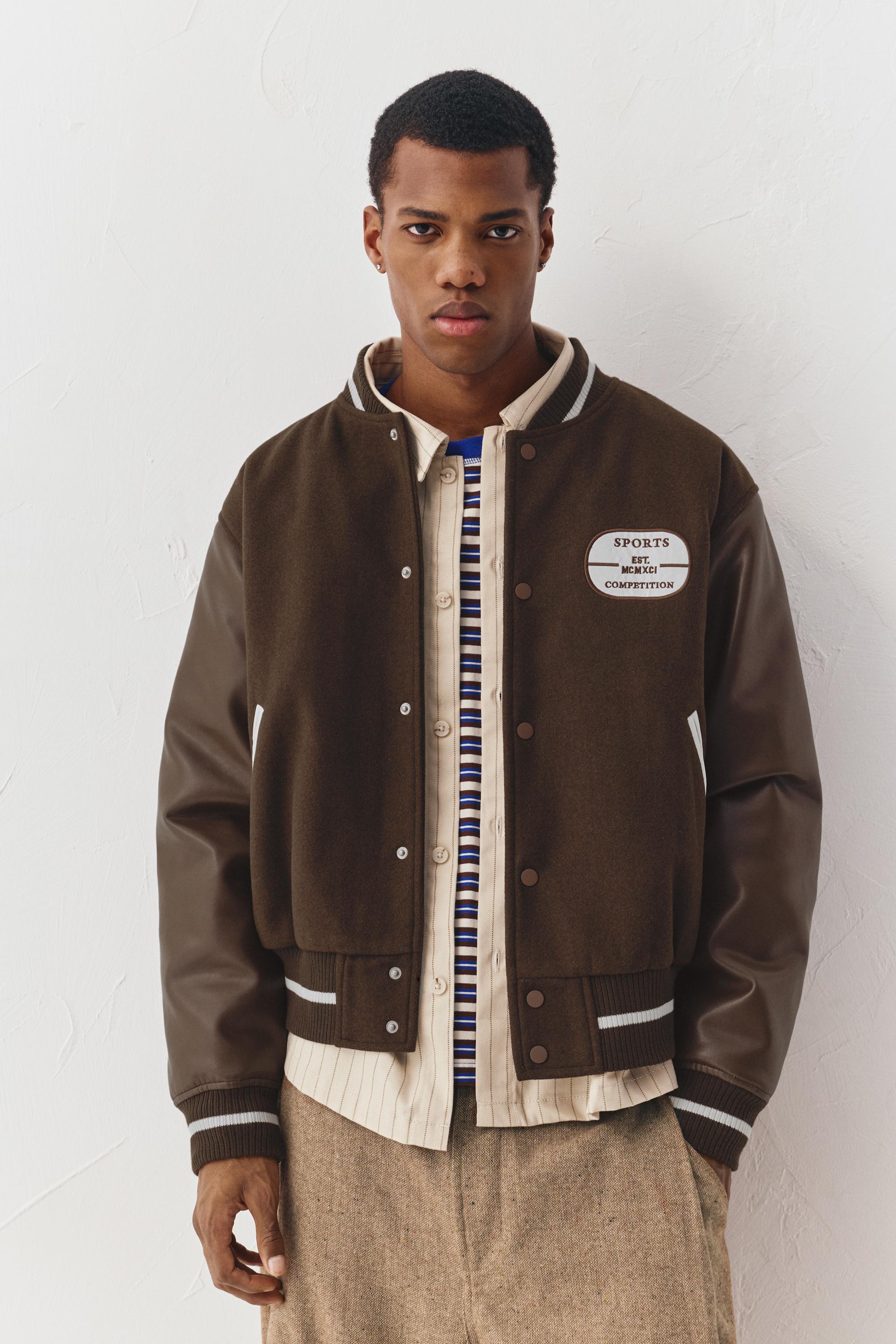 Kahverengi bomber ceket - Görsel 43