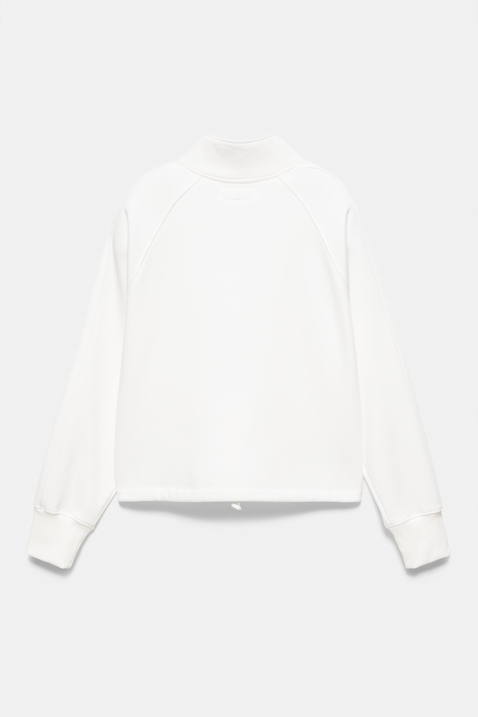 Pull&Bear Fermuarlı grafik sweatshirt görsel 3
