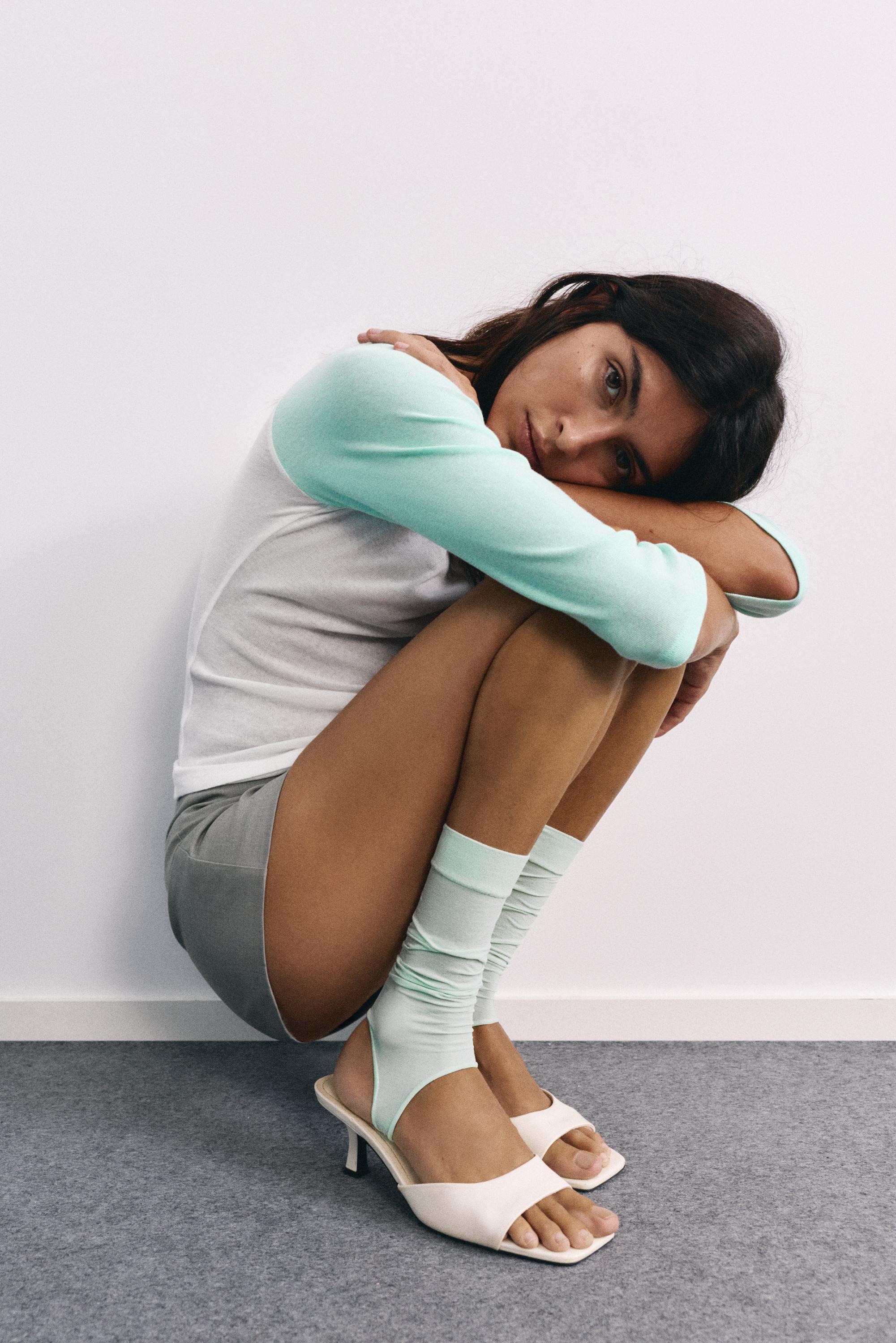 Stirrup socks — Green