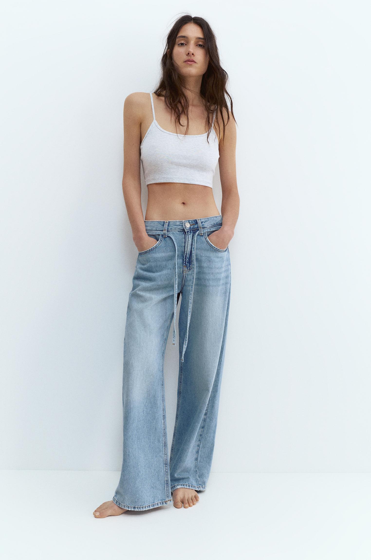 Bağcıklı baggy jean - Görsel 175