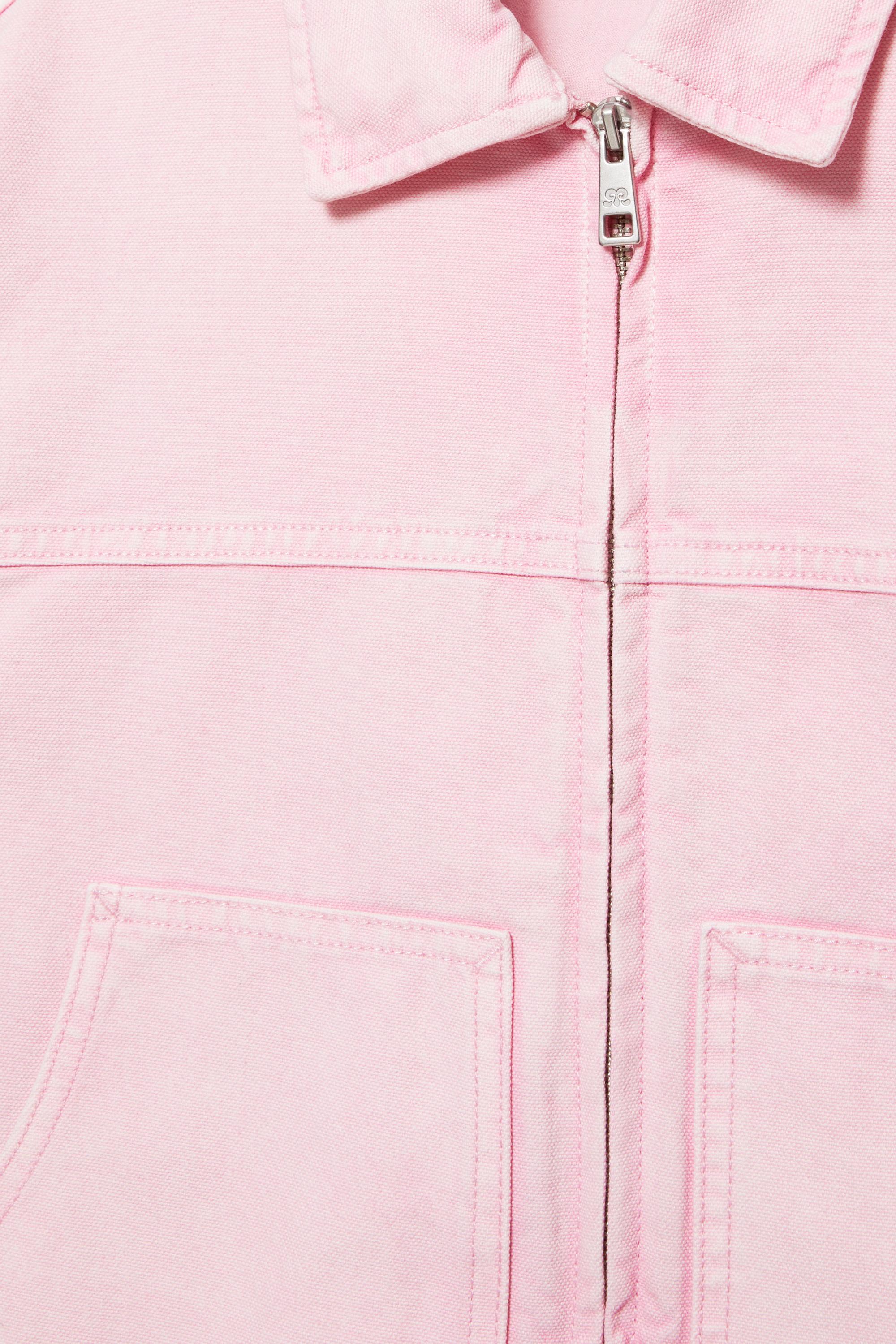 Pembe utility ceket - Görsel 2