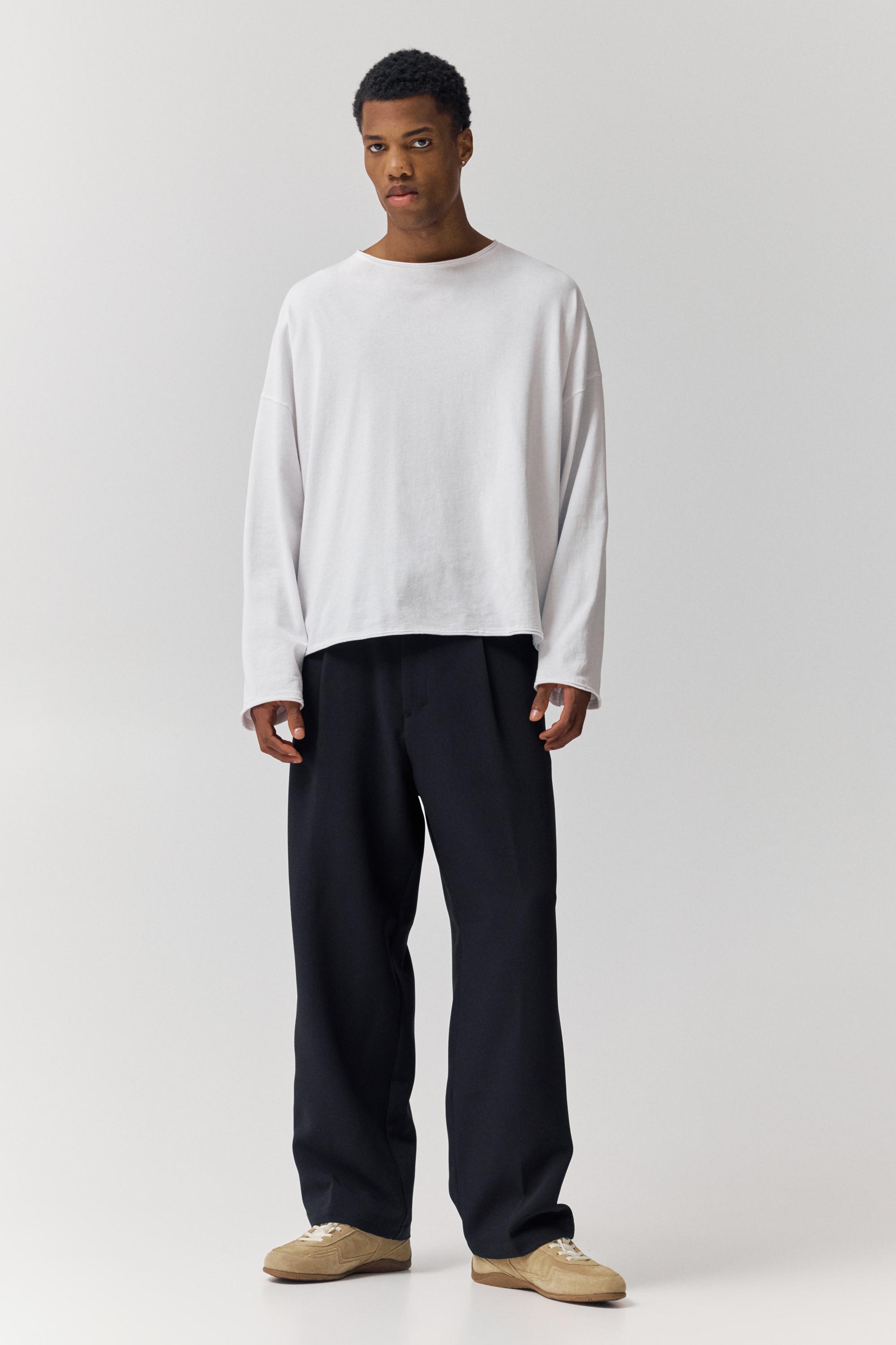 Tailored fit pilili pantolon - Görsel 11