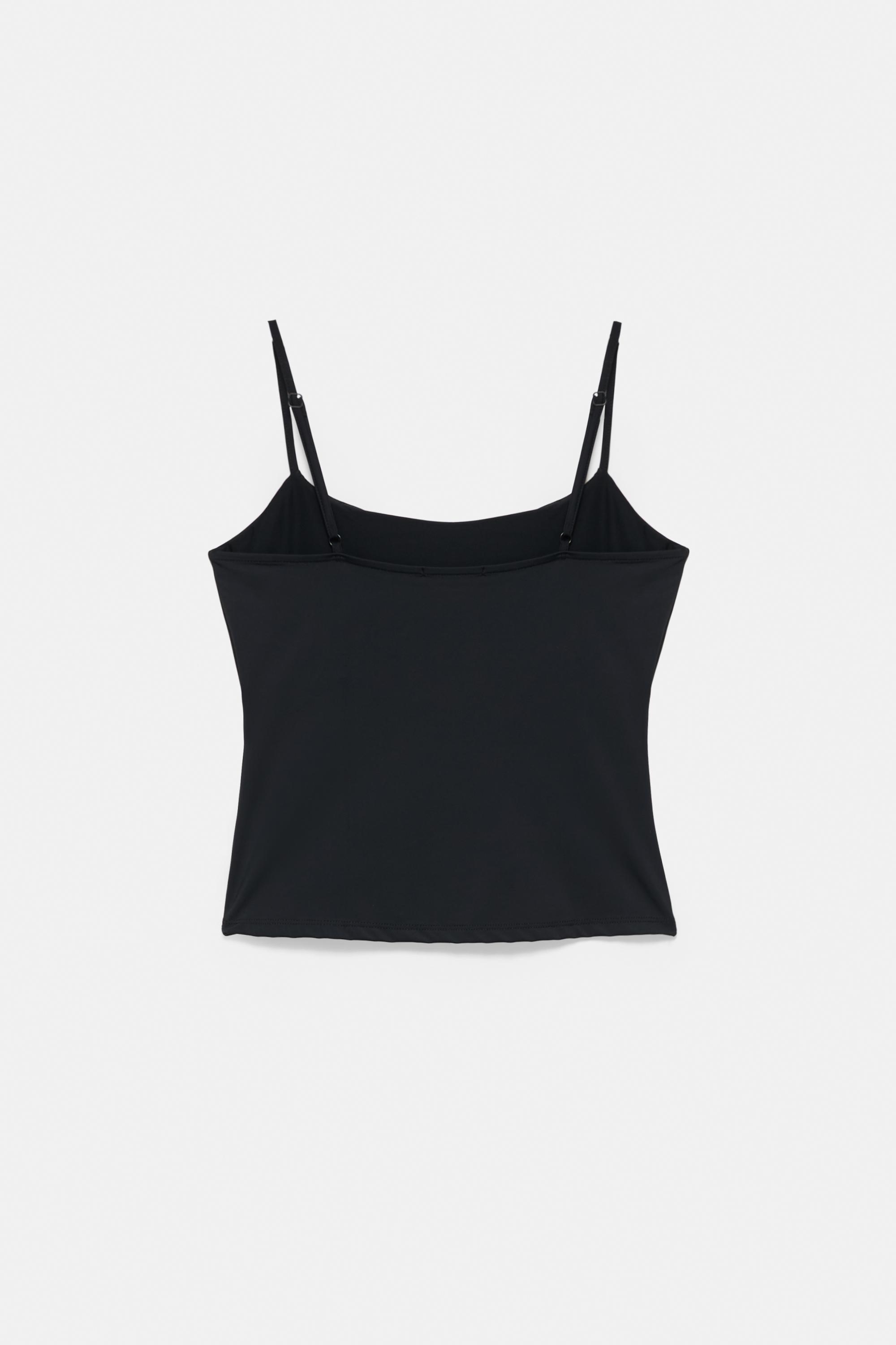 Basic top with adjustable straps — Black