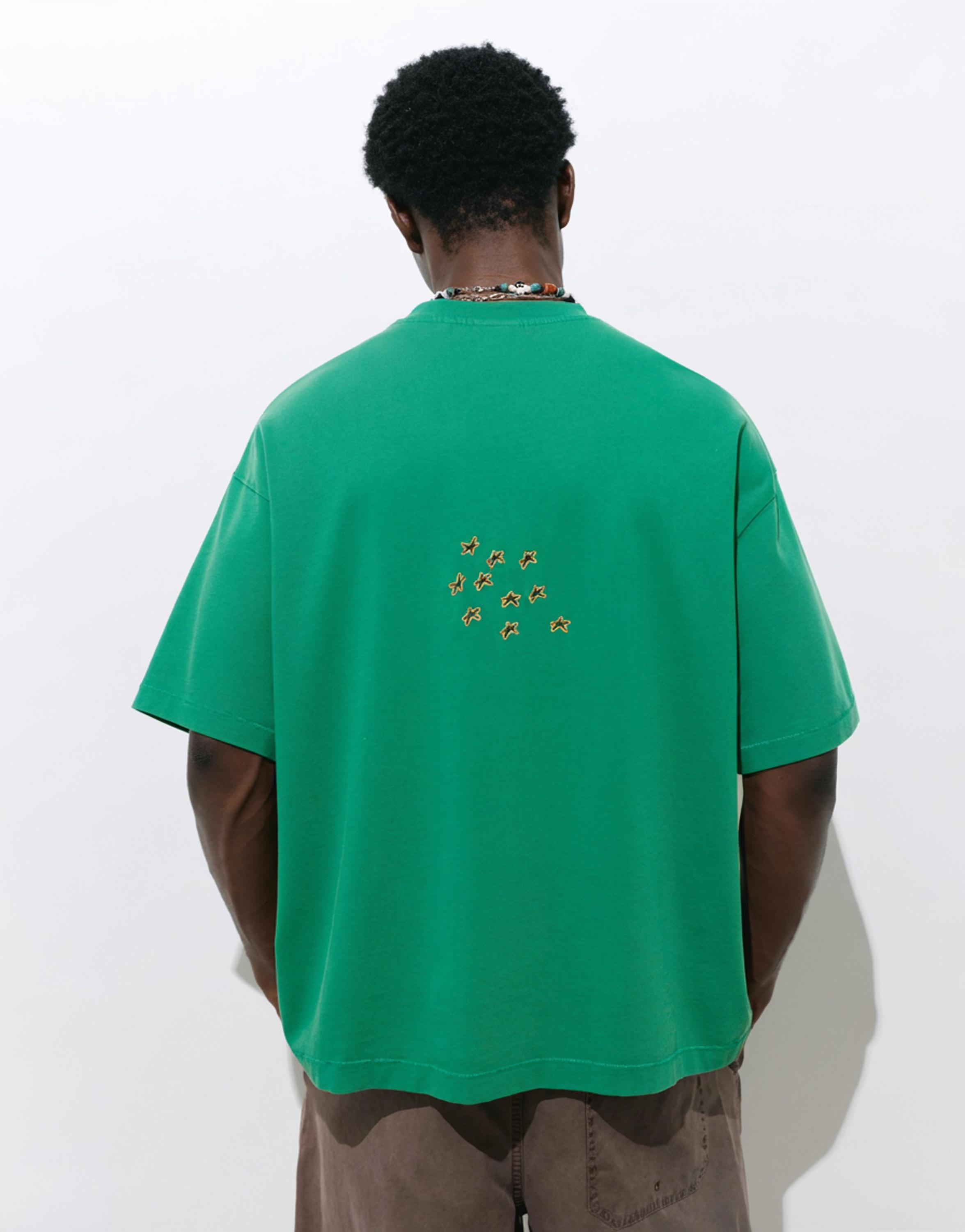 STWD star T-shirt — Green