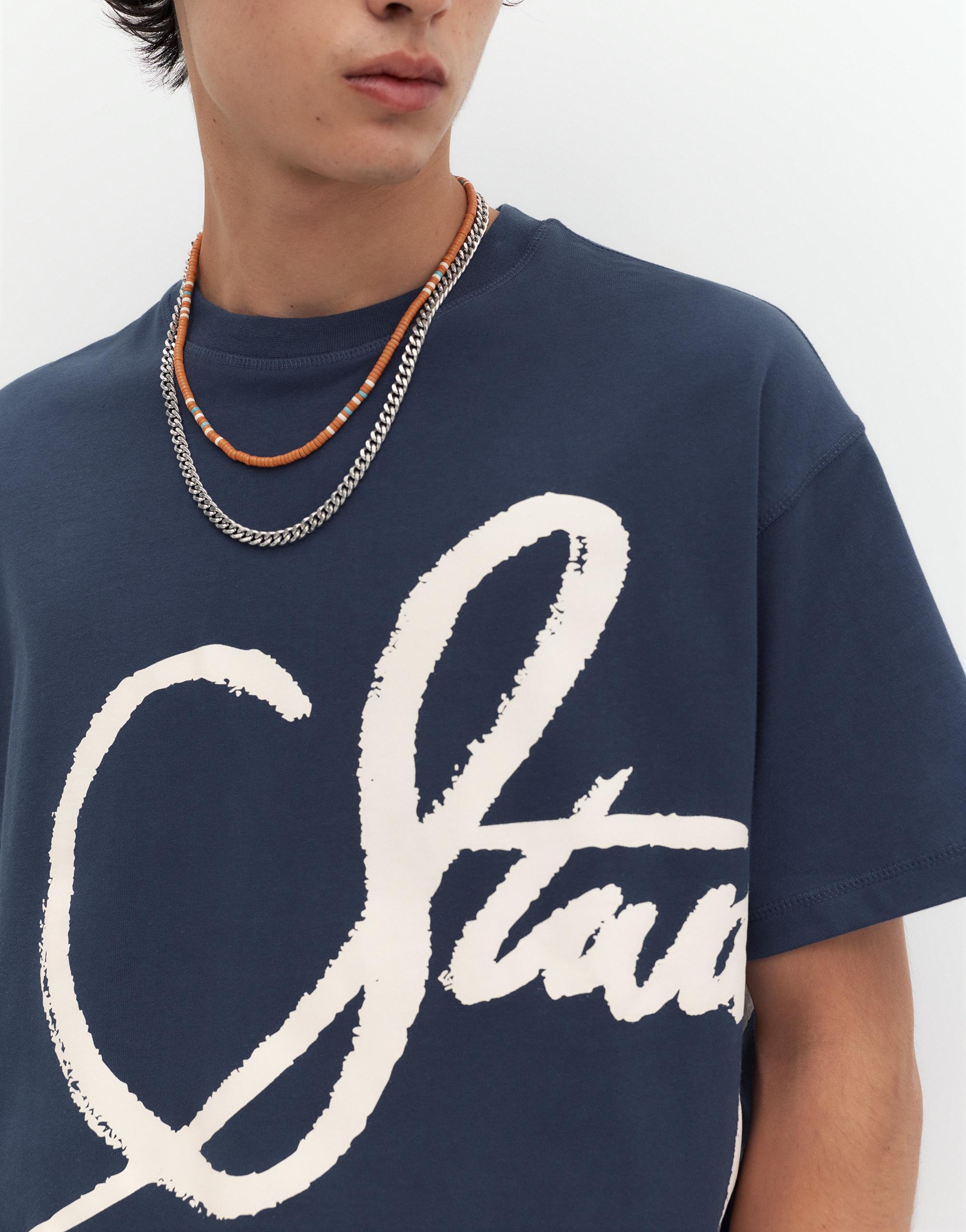 STWD graffiti T-shirt — Blue