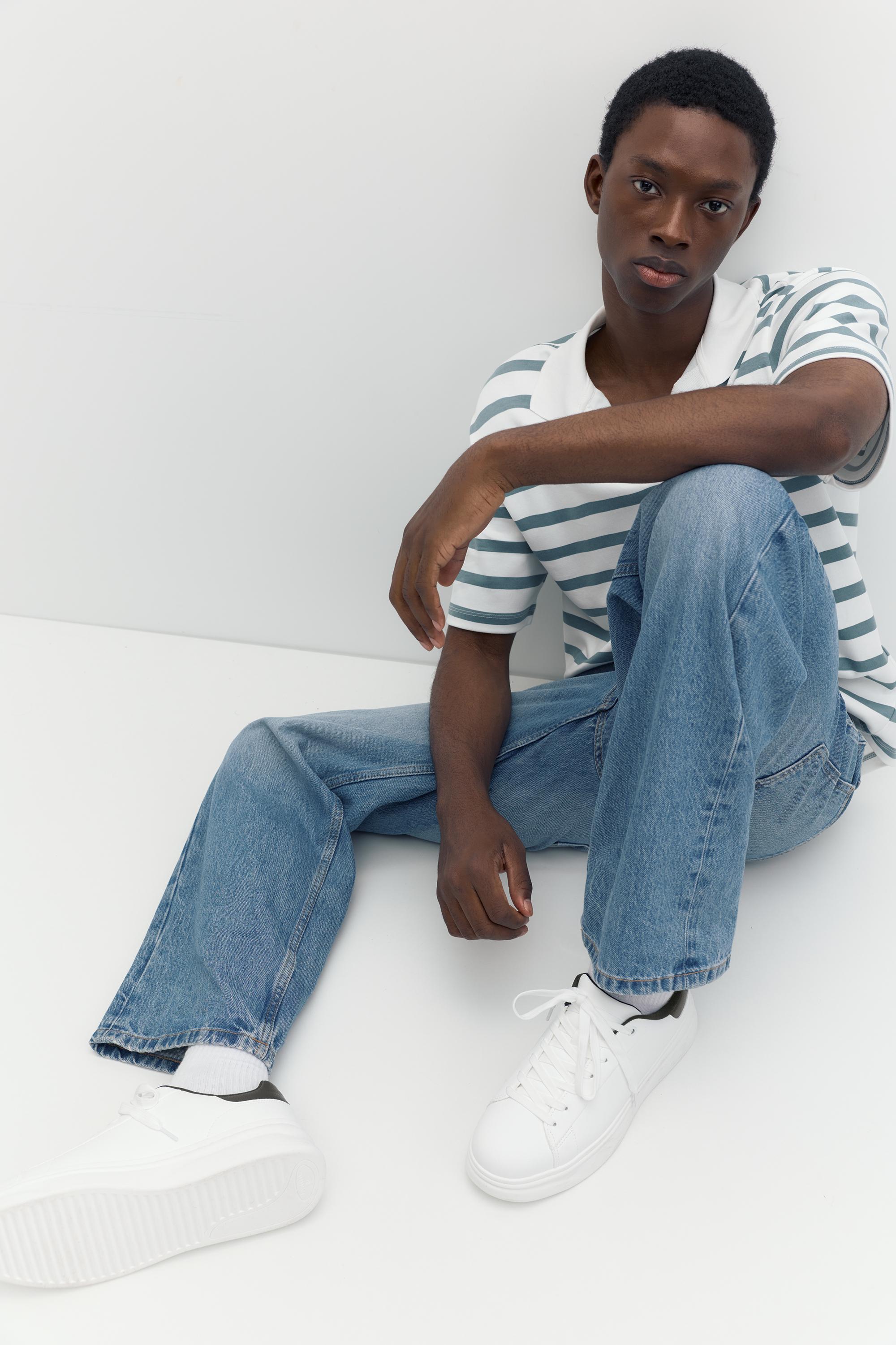 Chunky sole trainers — White