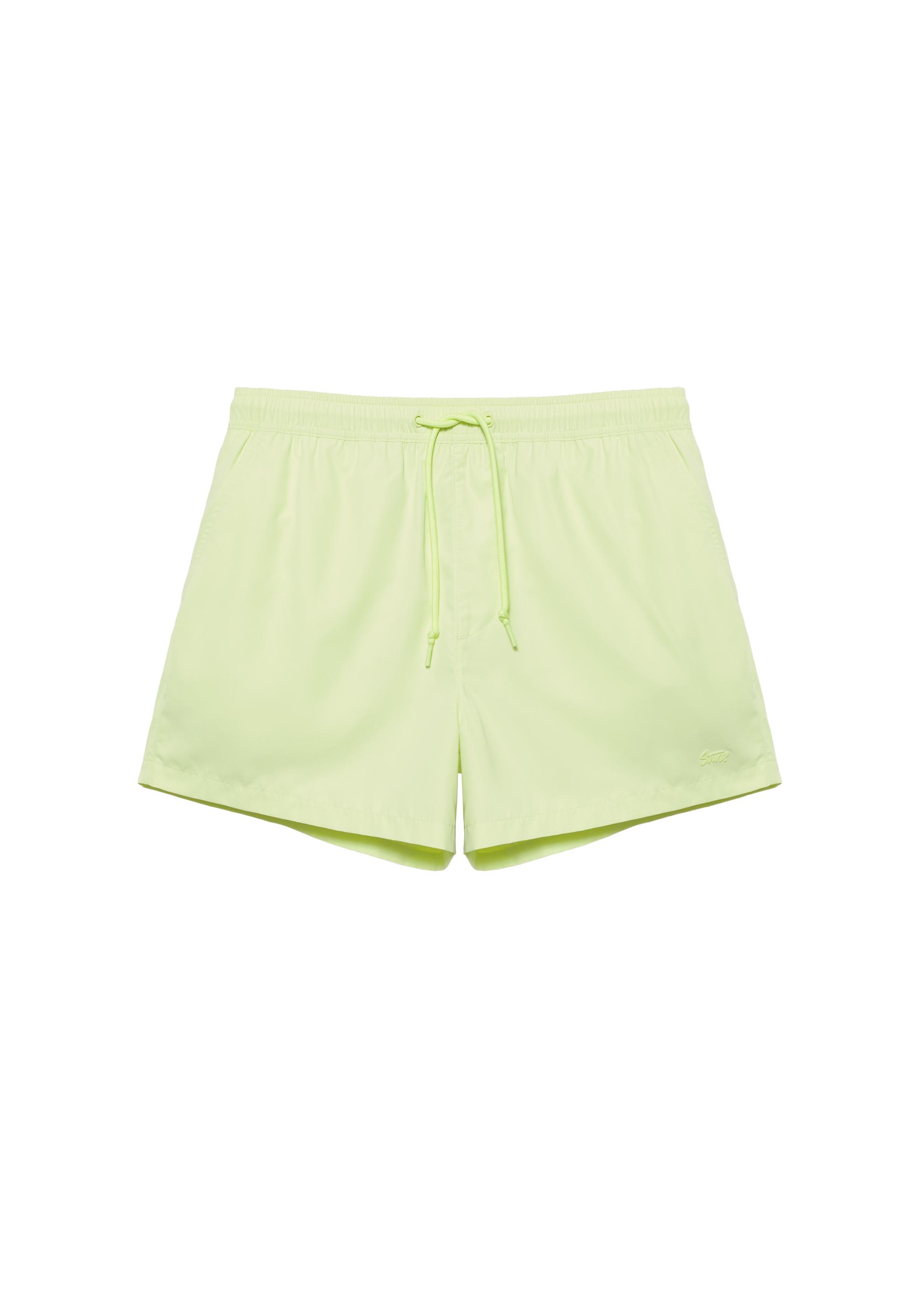 Basic swimming trunks — Lime