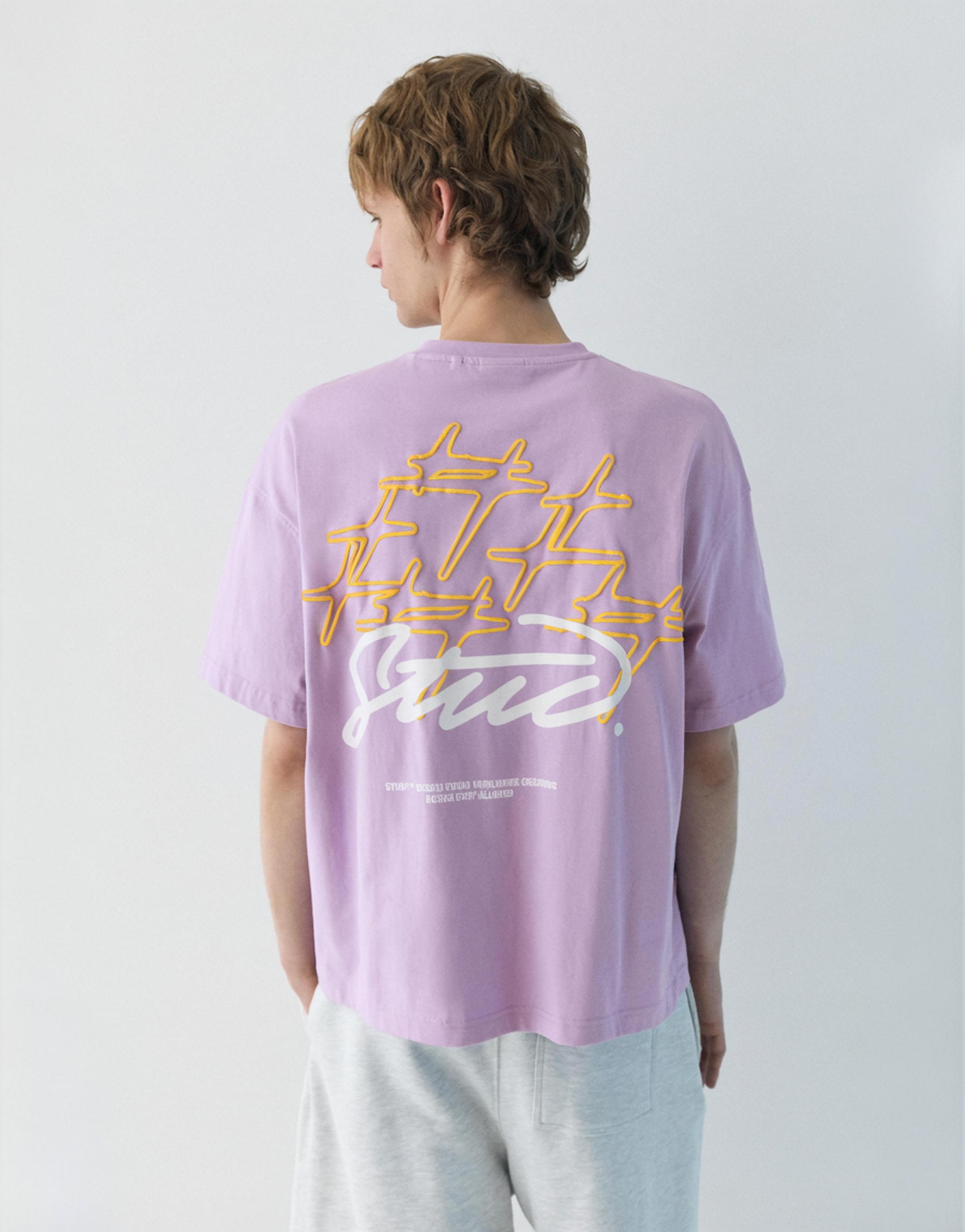 Mor STWD t-shirt - Görsel 8