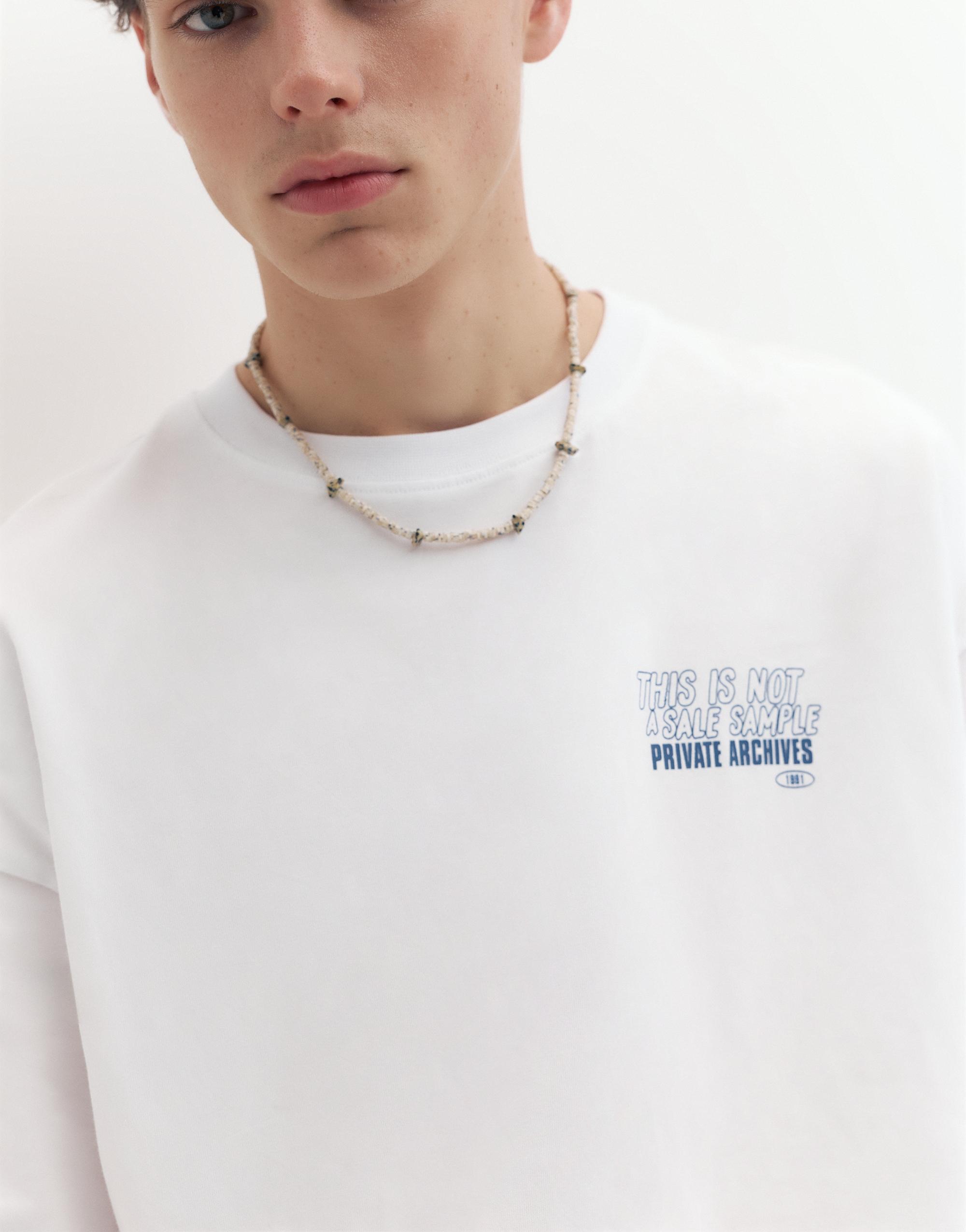 STWD Private Archives graphic T-shirt — White