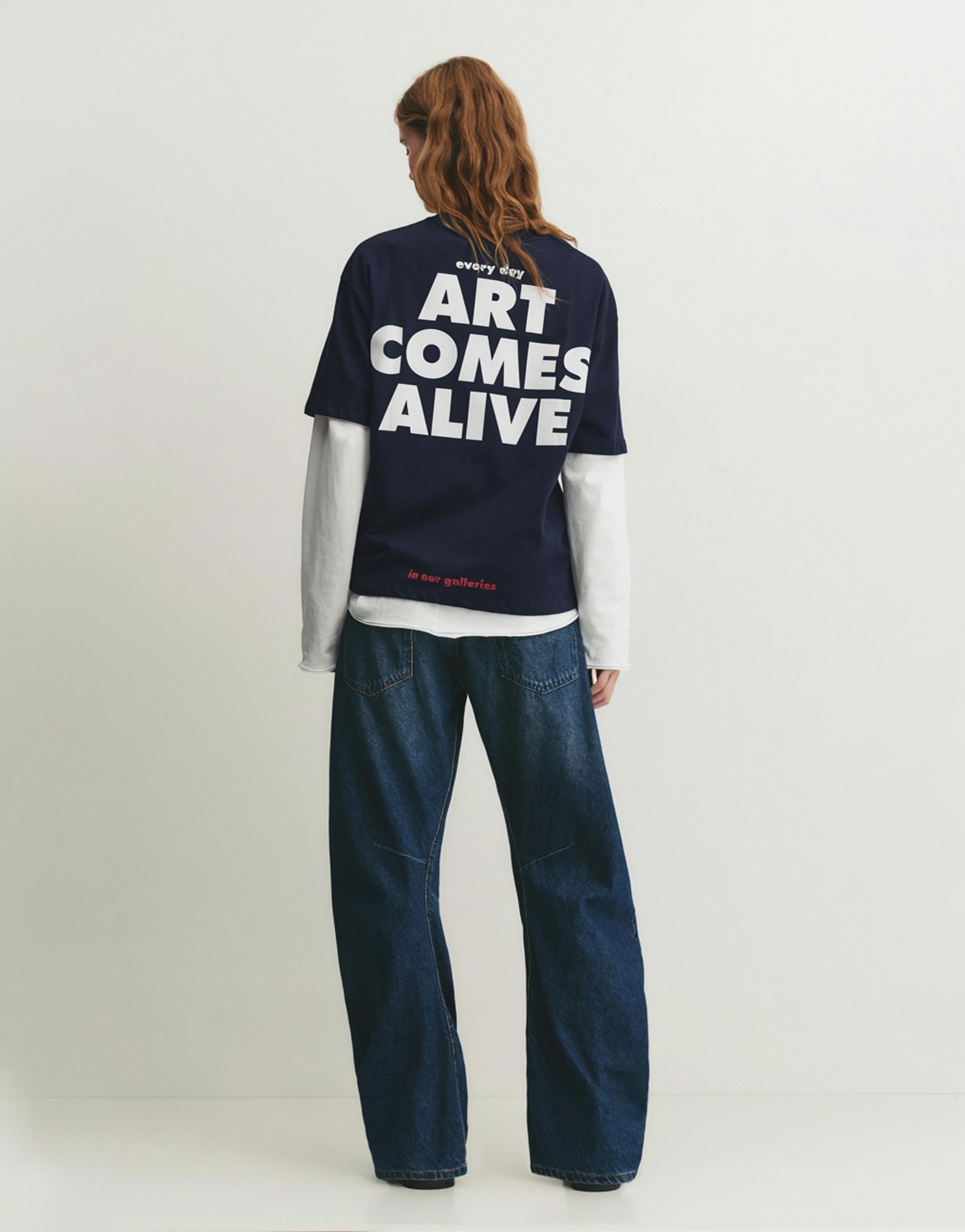 Mavi The Met t-shirt - Görsel 12