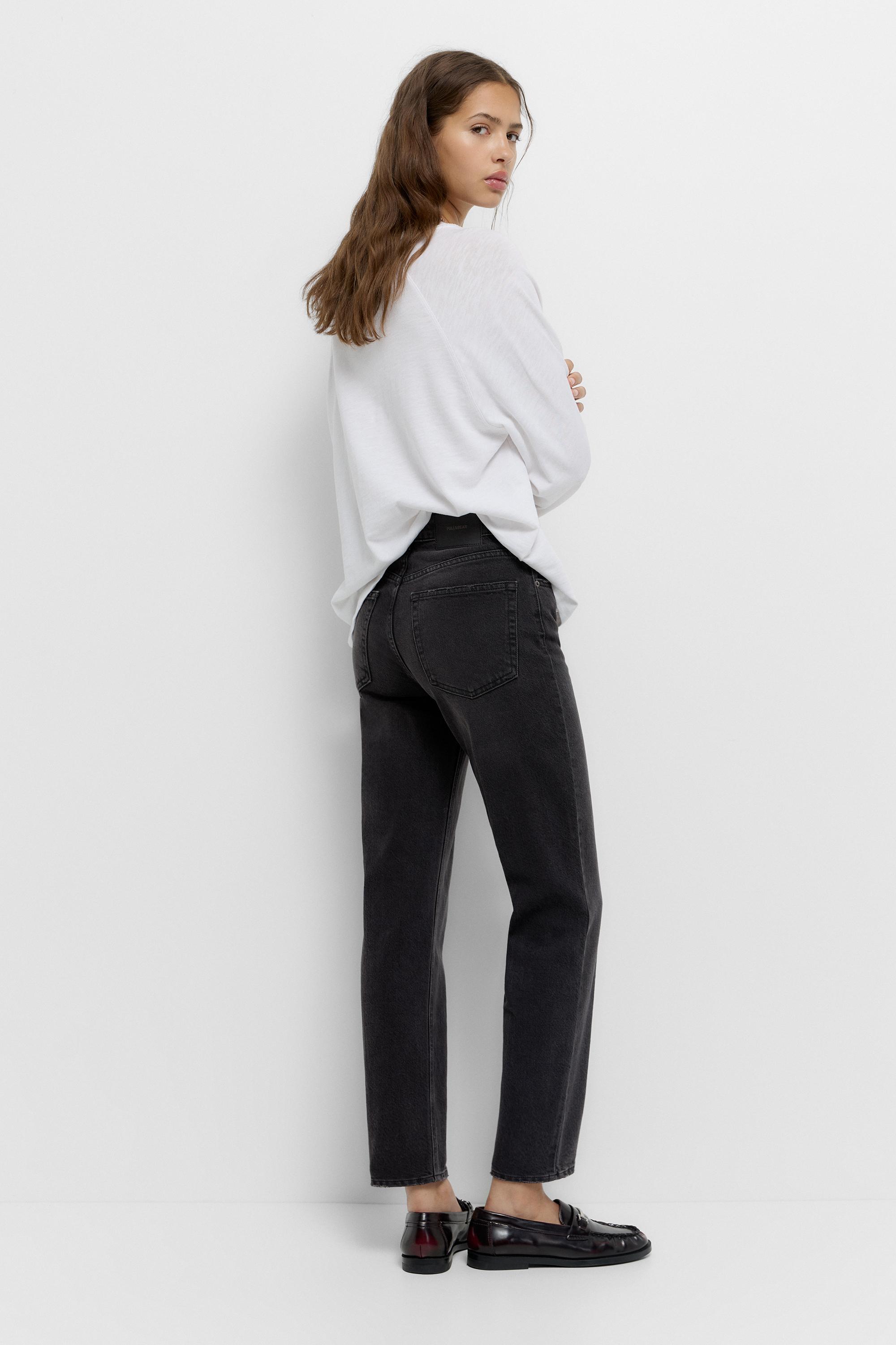 Slim fit comfort jeans — Black