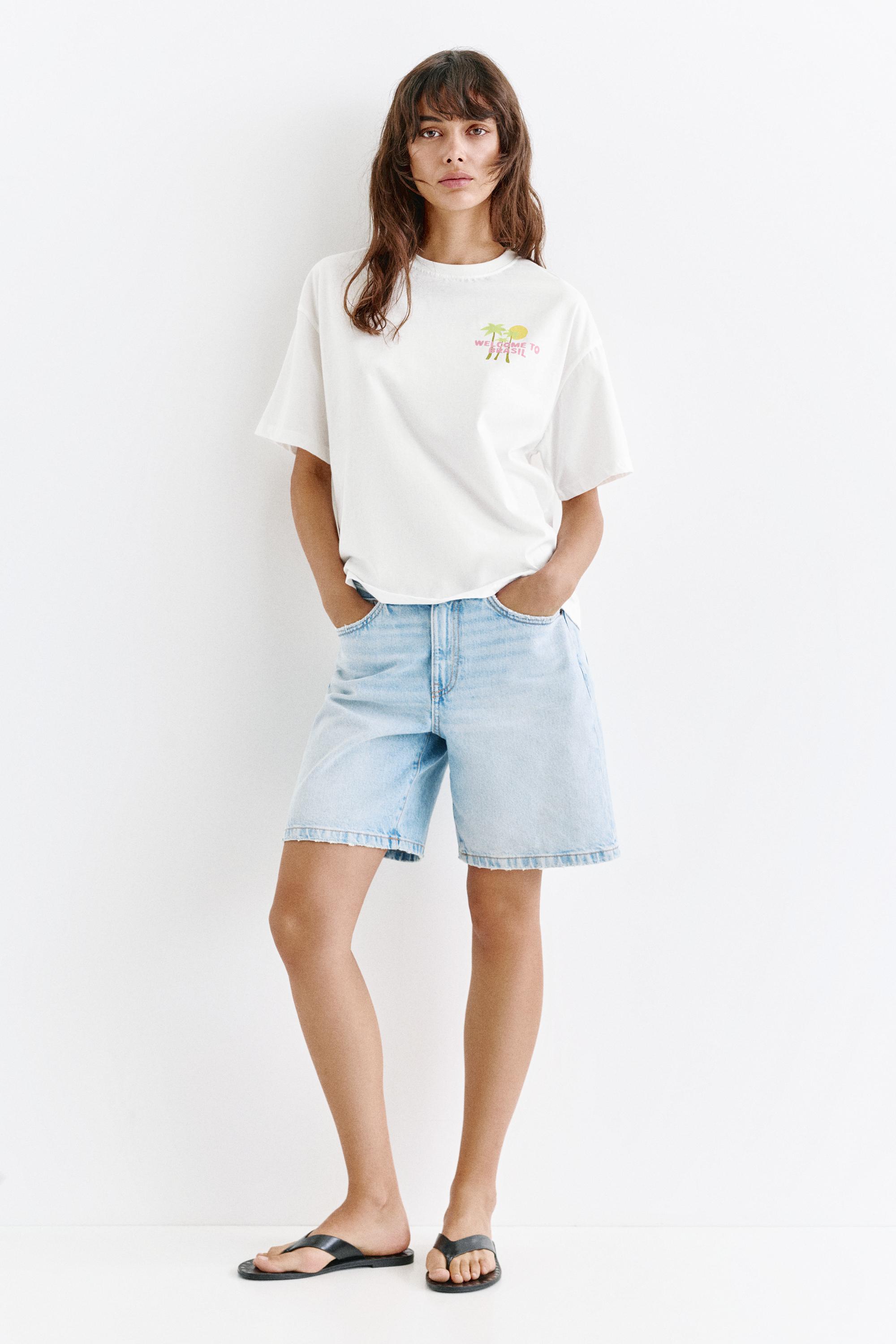 Brazil graphic T-shirt — Ice