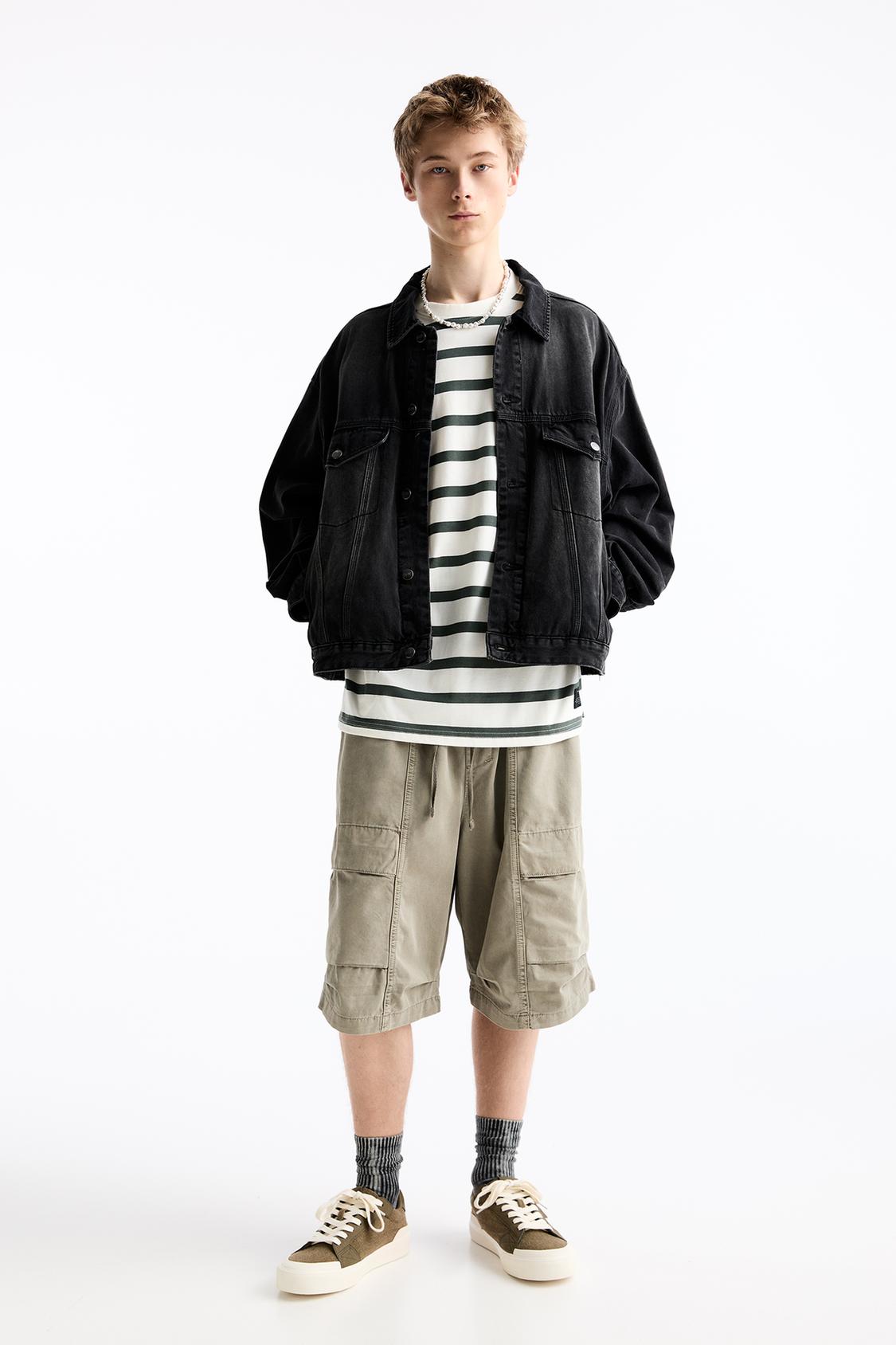 Boxy-Jeansjacke - PULL&BEAR