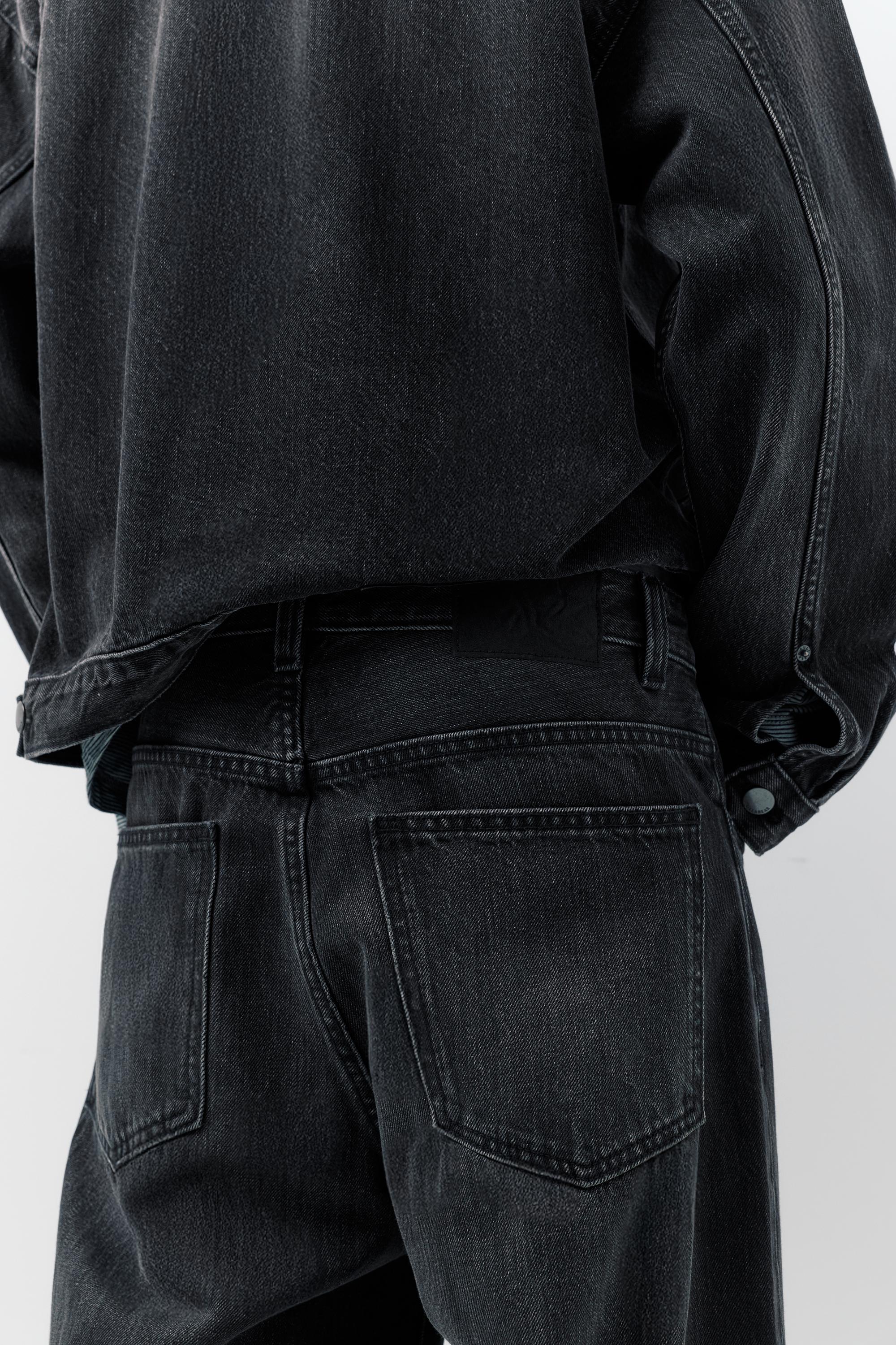 Baggy jeans — Faded black