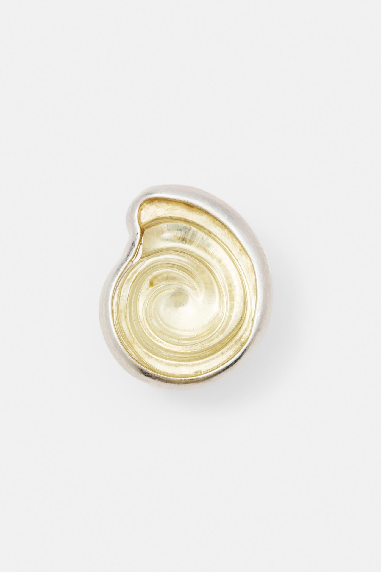 Mixed seashell ring — Silver