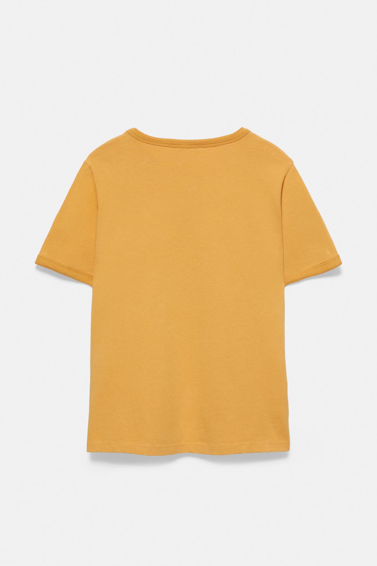 High Standards graphic T-shirt — Mustard