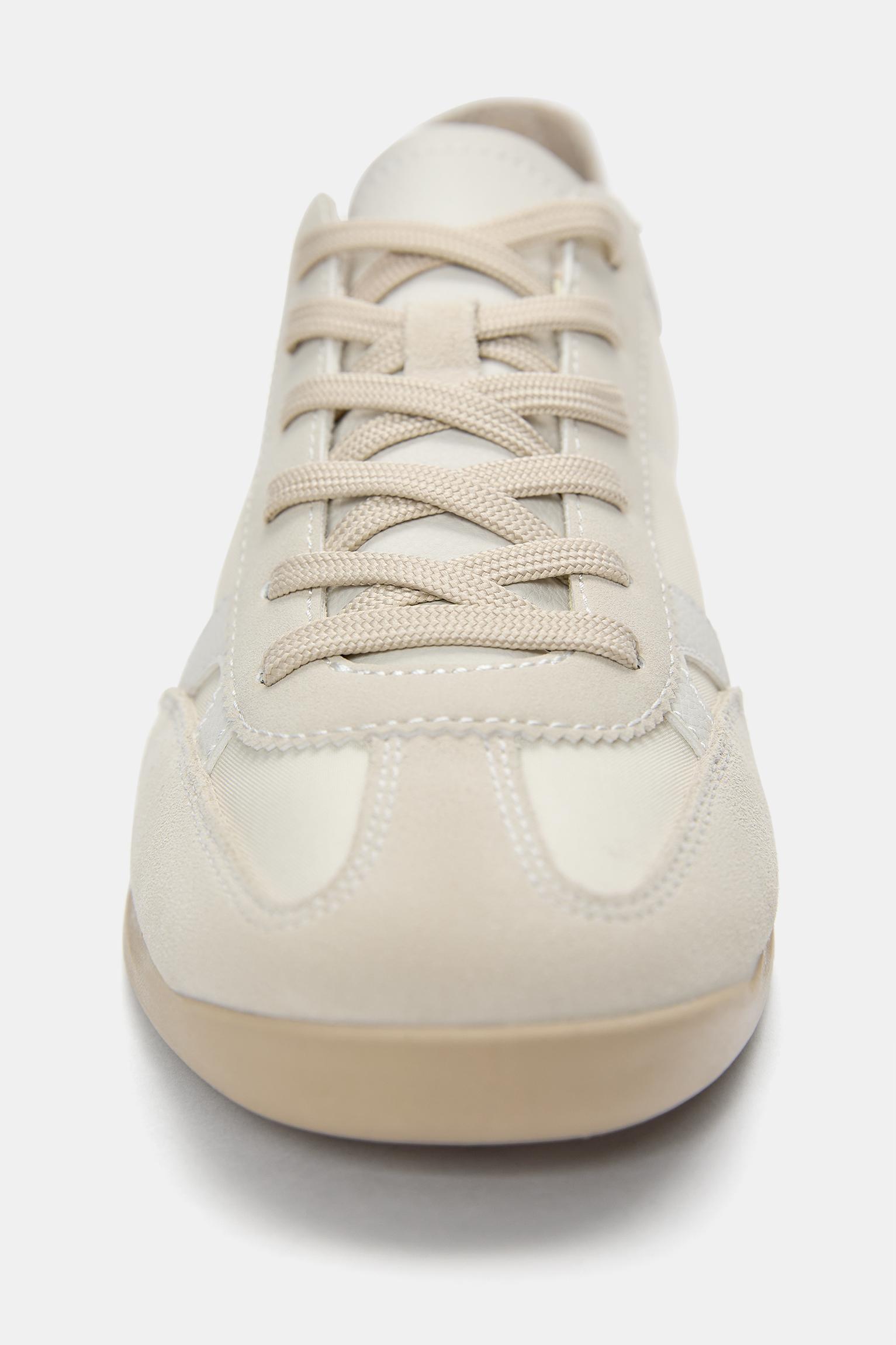 Casual trainers — Ecru