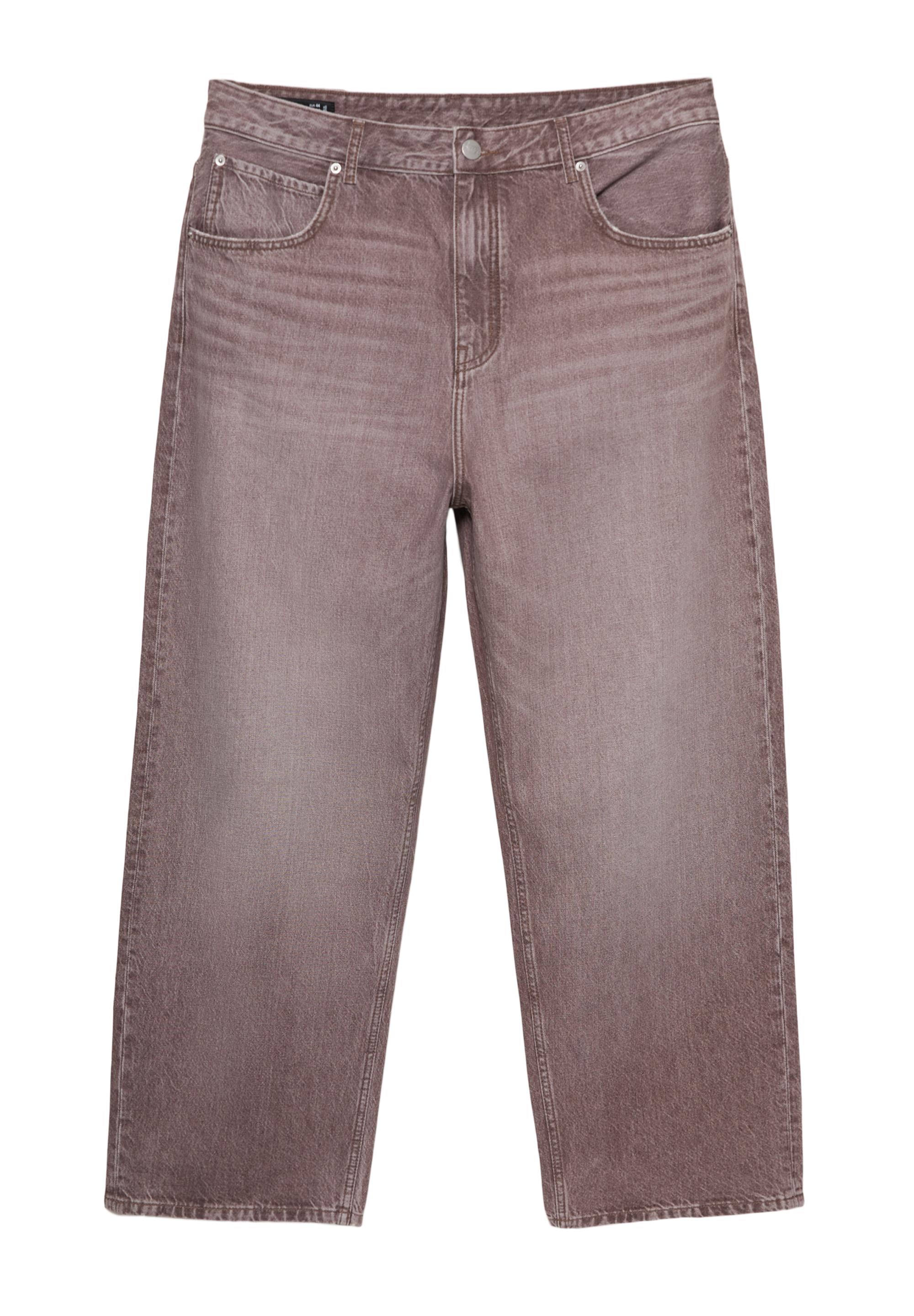 Relaxed fit baggy jeans — Fuchsia