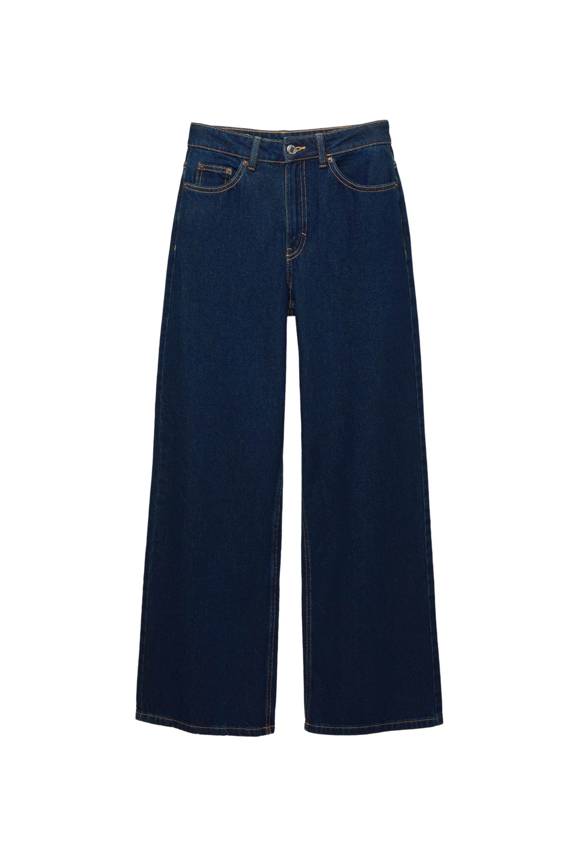 Wide leg yüksek bel jean - Görsel 184