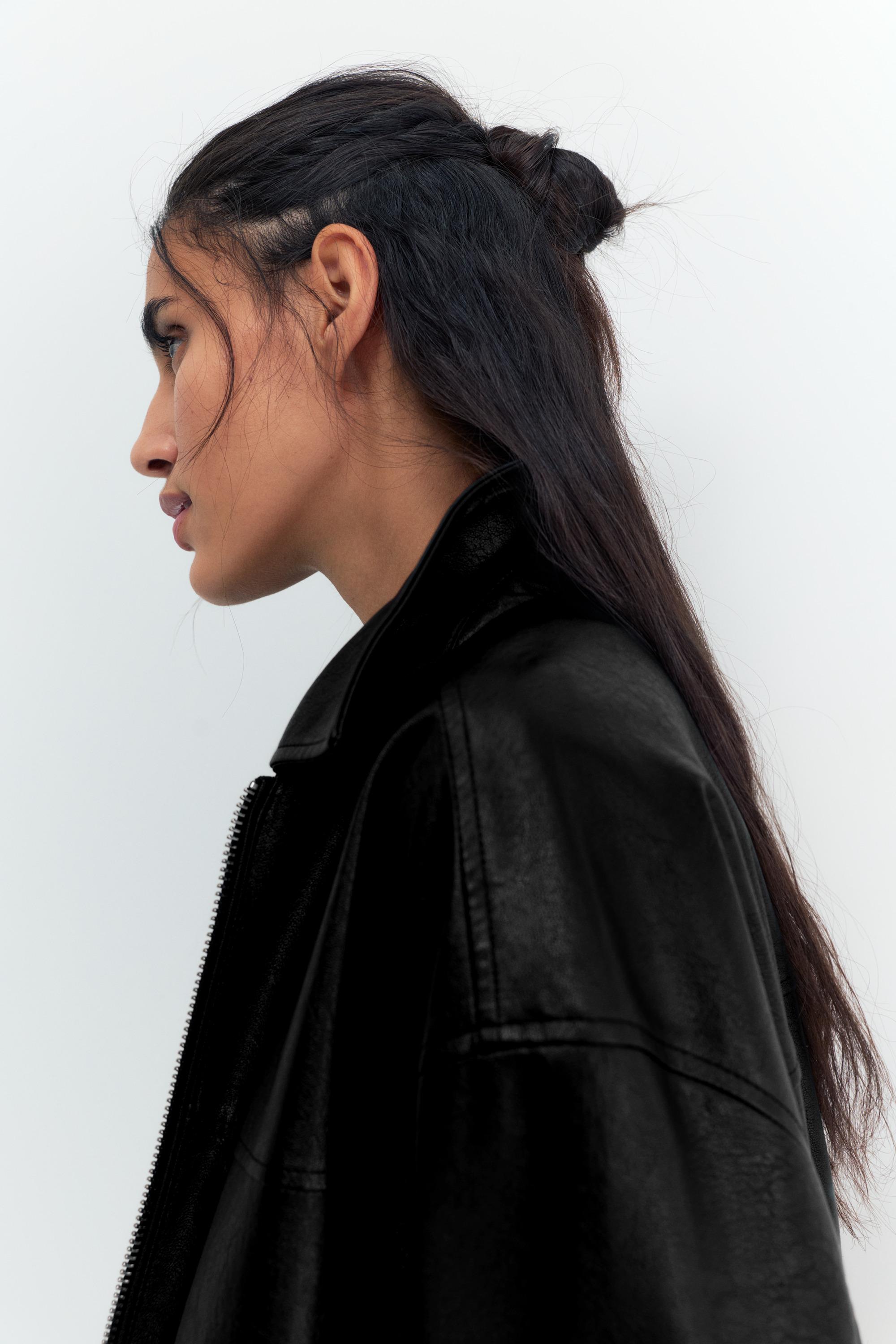 Suni Deri Baba Kesim Ceket - Görsel 61