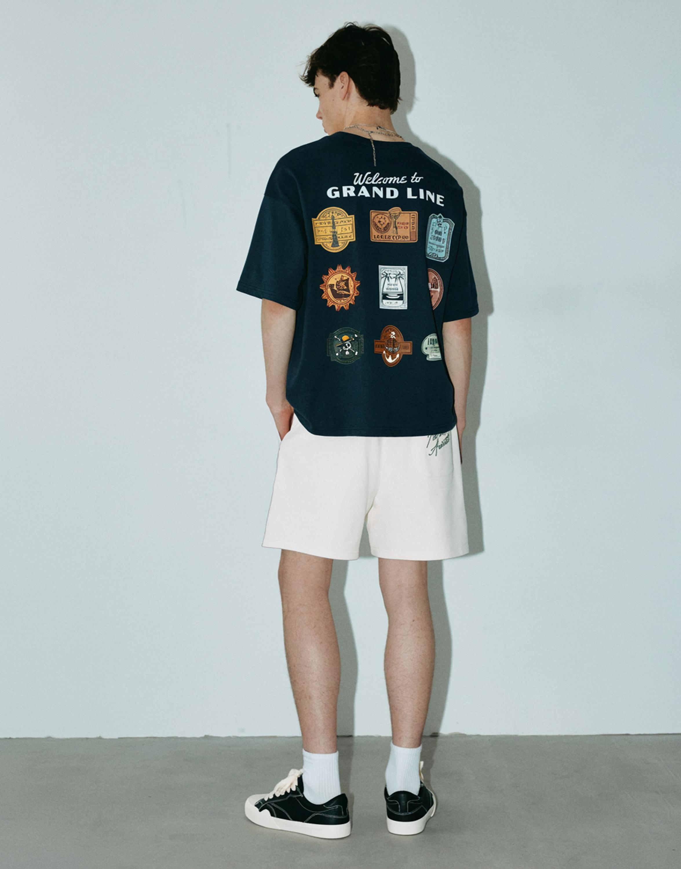 One Piece jogger shorts — Sand