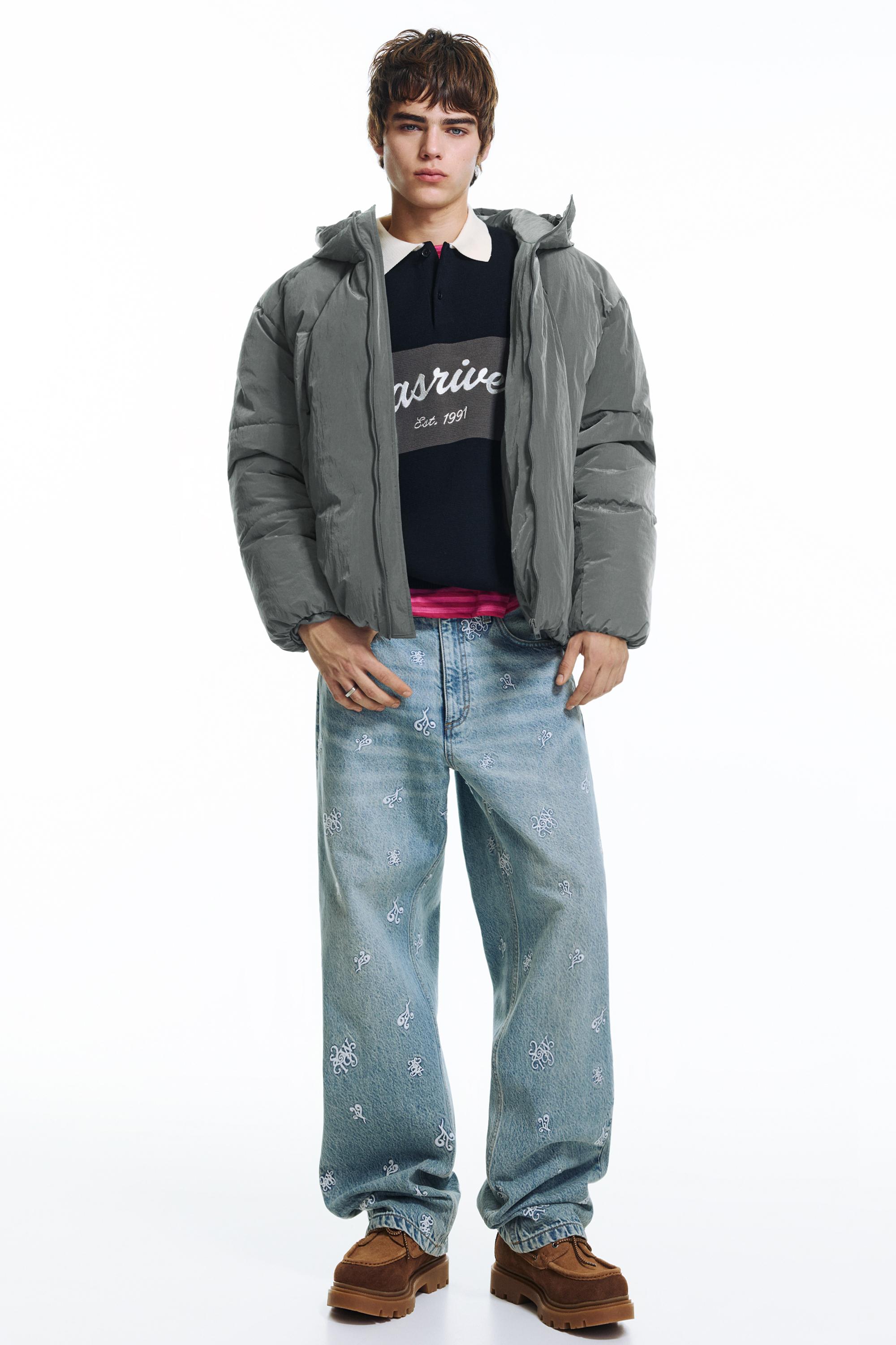 Kesimli şişme mont - Görsel 20