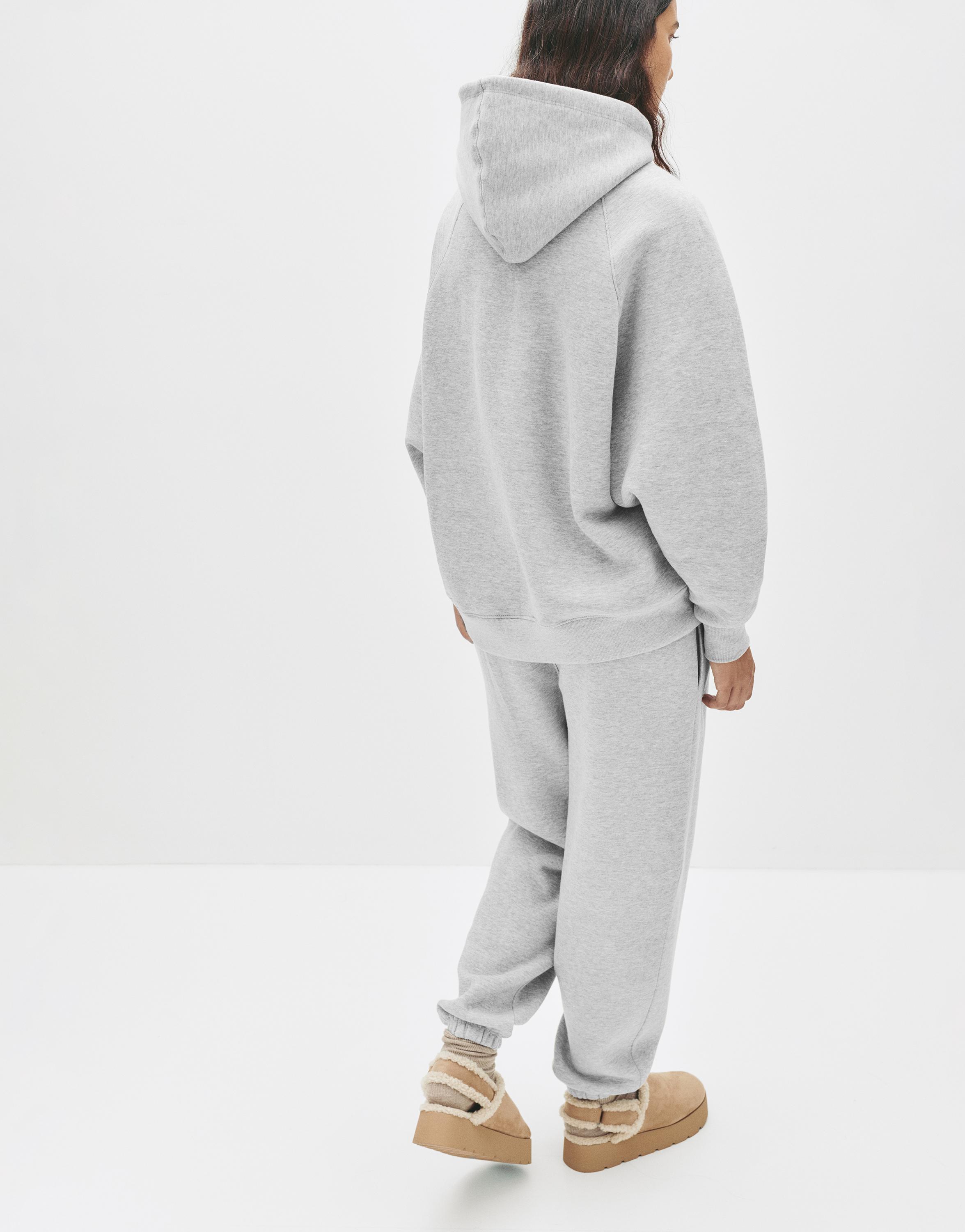 Oversize kapüşonlu sweatshirt - Görsel 32