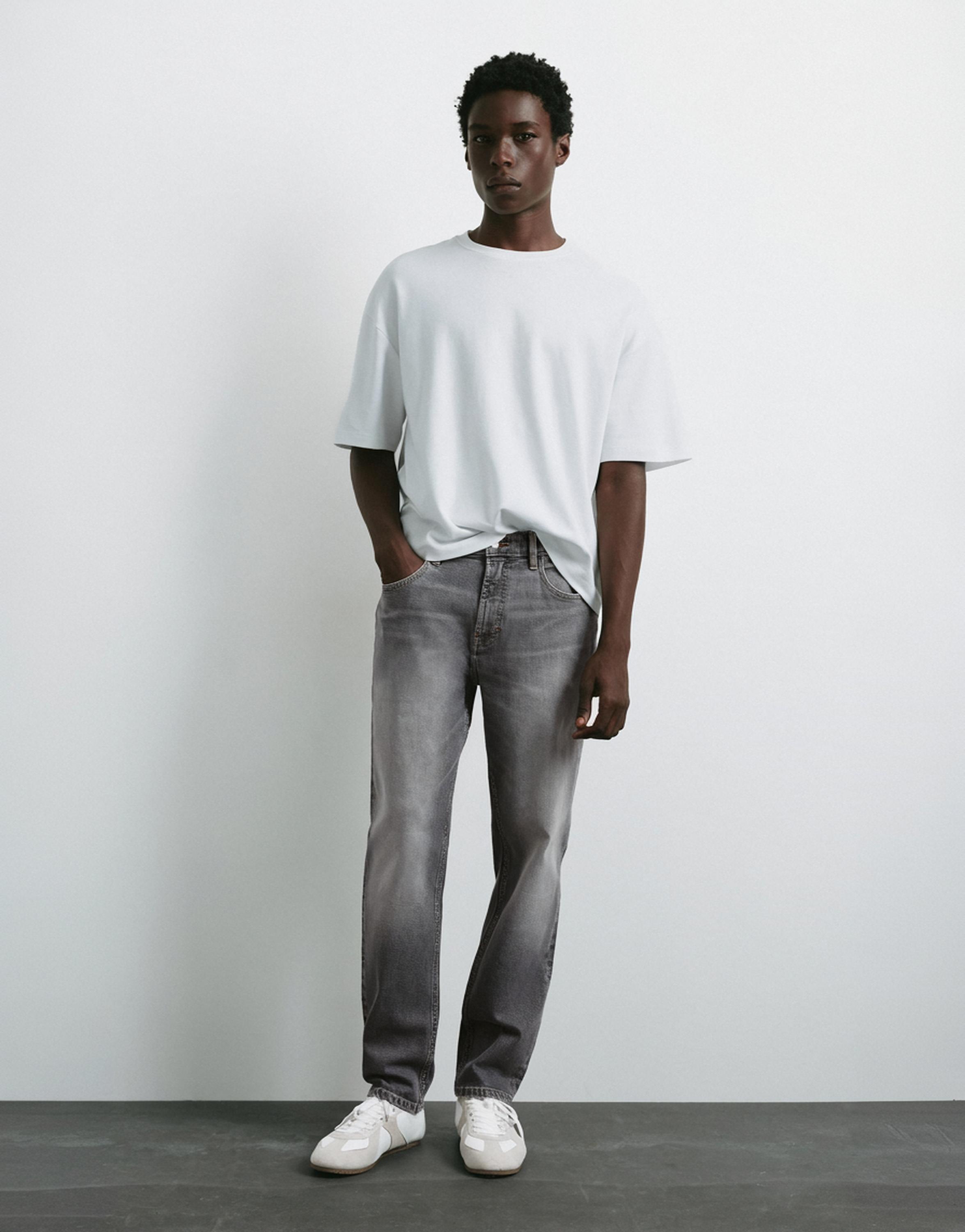 Slim fit jeans — Dark grey